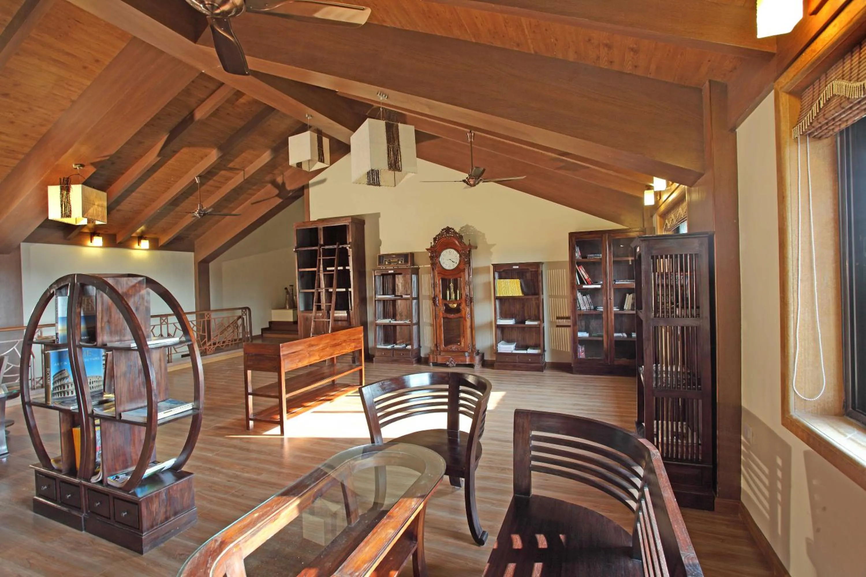 Library in The Fern Gir Forest Resort, Sasan Gir - A Fern Crown Collection Resort