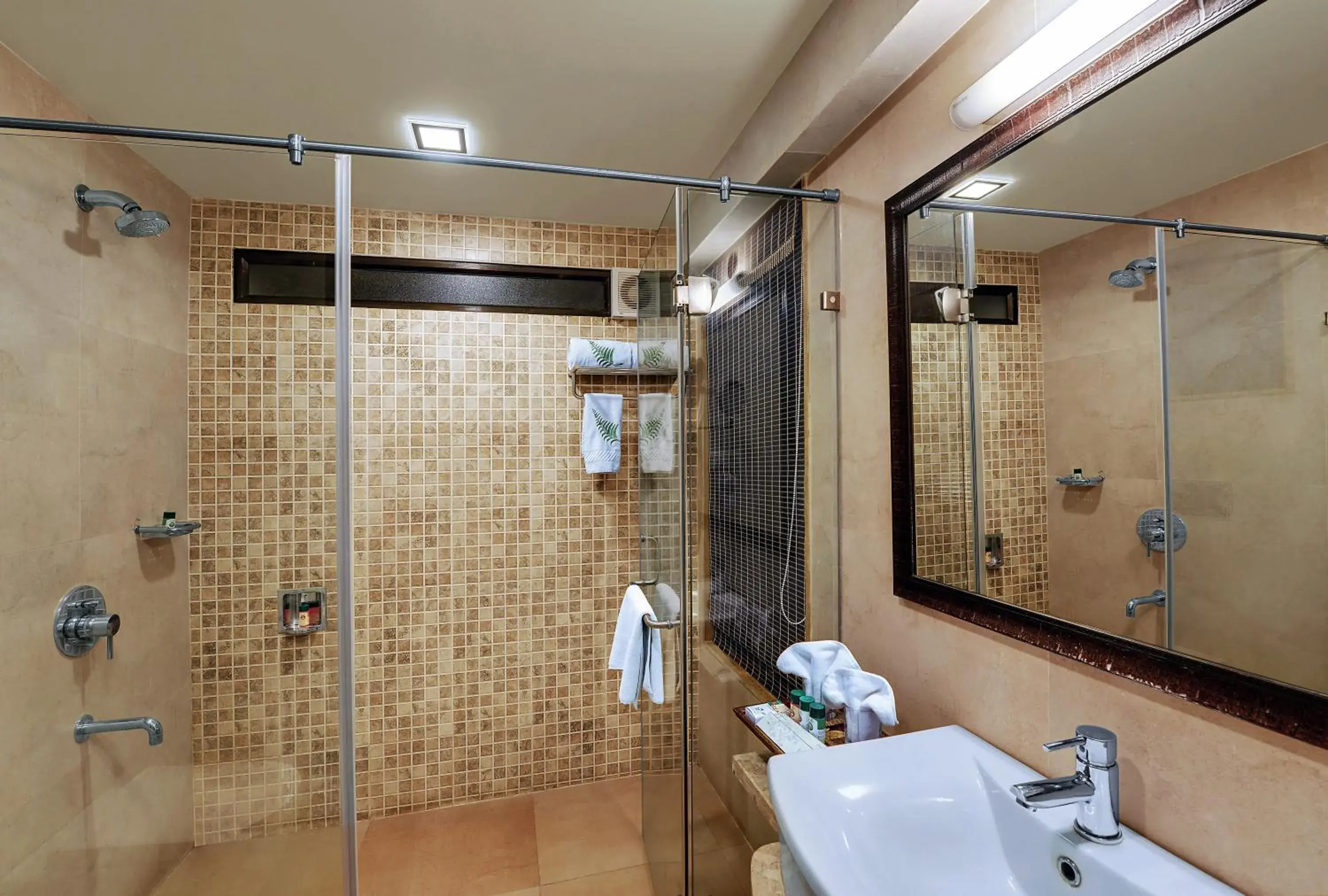 Bathroom in The Fern Gir Forest Resort, Sasan Gir - A Fern Crown Collection Resort Bathroom in The Fern Gir Forest Resort, Sasan Gir - A Fern Crown Collection Resort