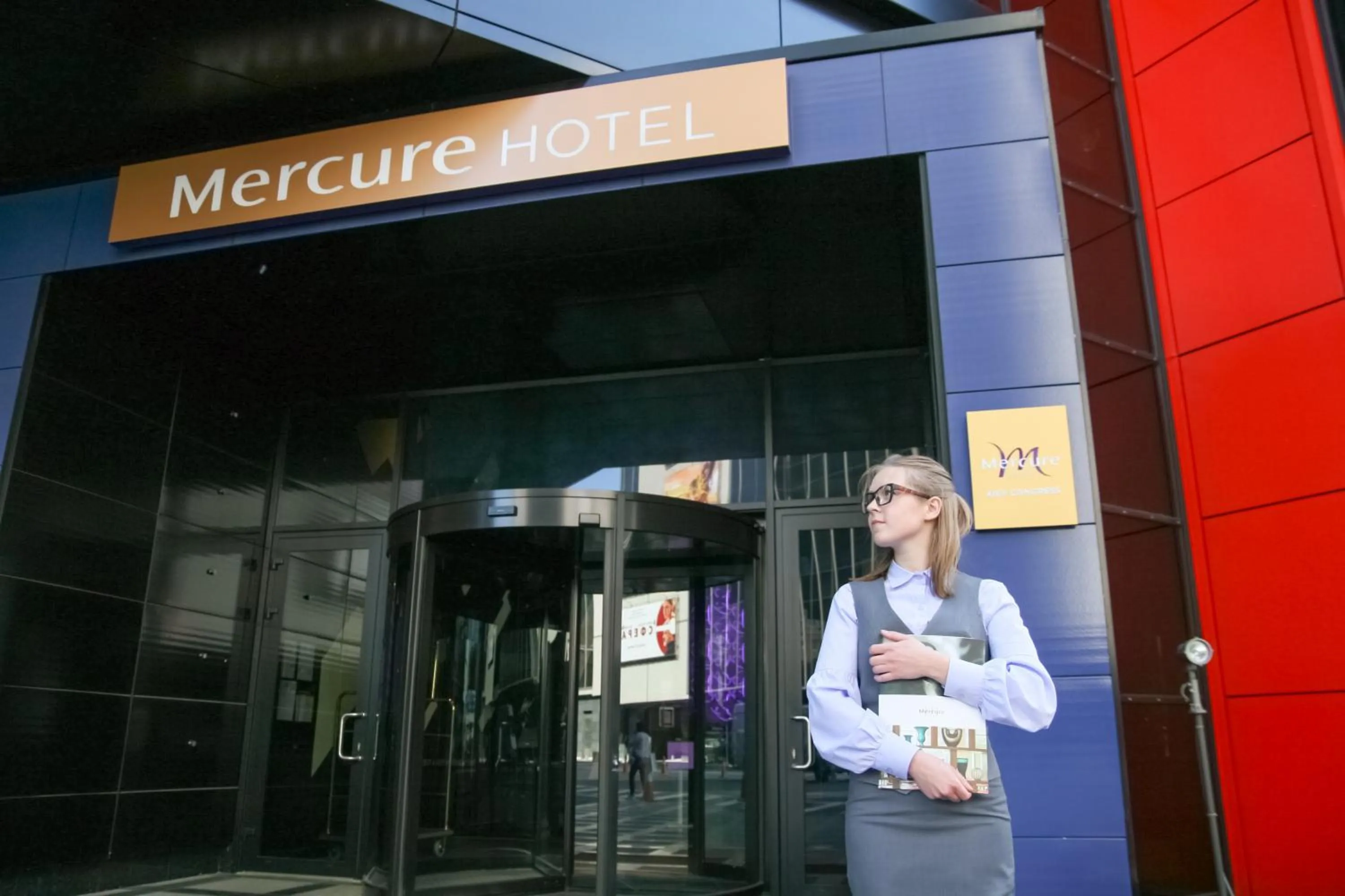 Facade/entrance in Mercure Kyiv Congress