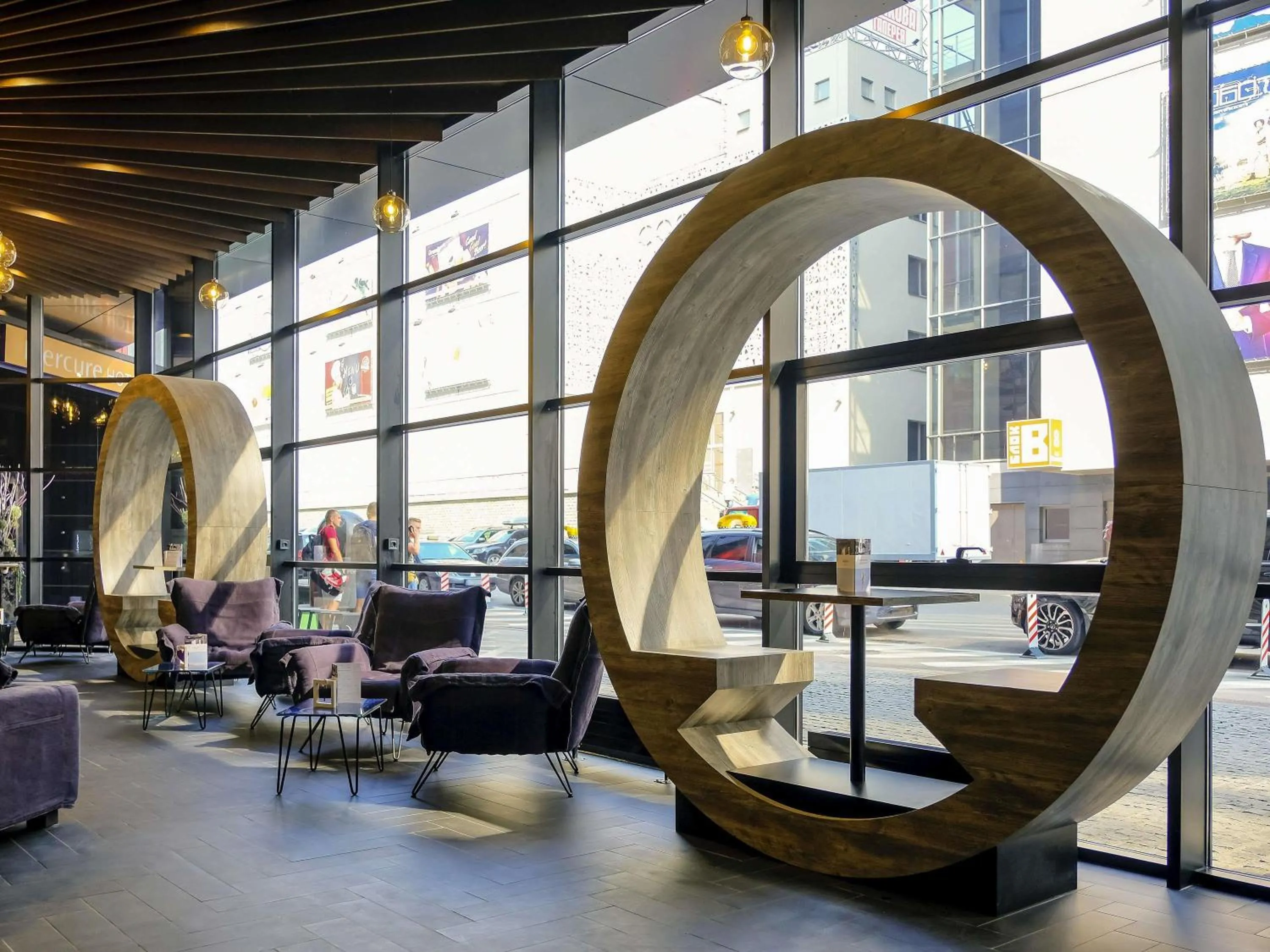 Lounge or bar in Mercure Kyiv Congress