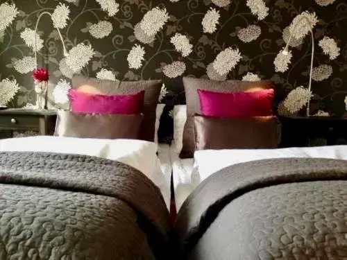 Bed in Reenskaug Hotel Bed in Reenskaug Hotel