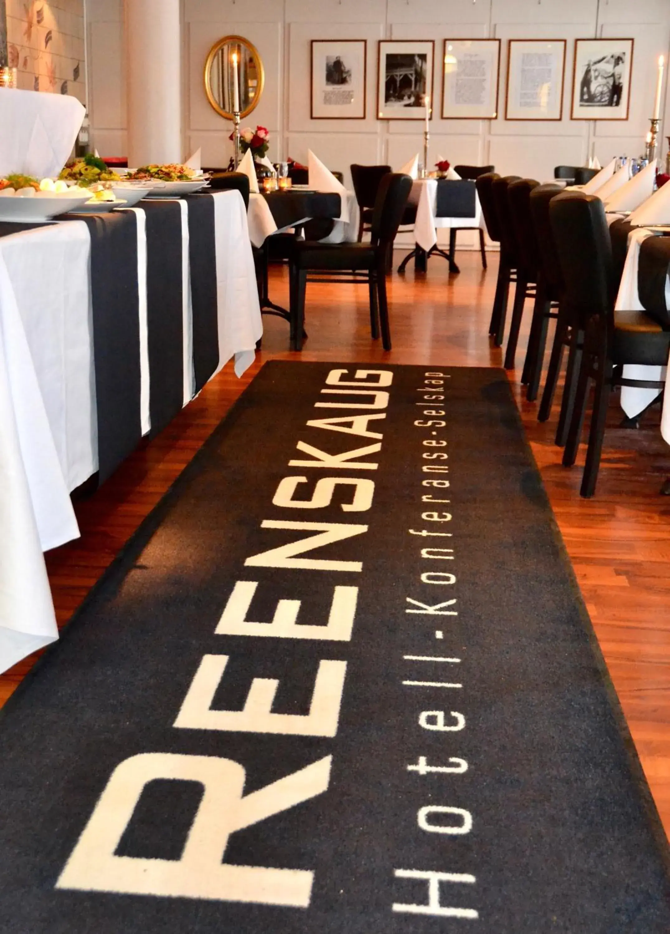 Restaurant/places to eat in Reenskaug Hotel Restaurant/places to eat in Reenskaug Hotel