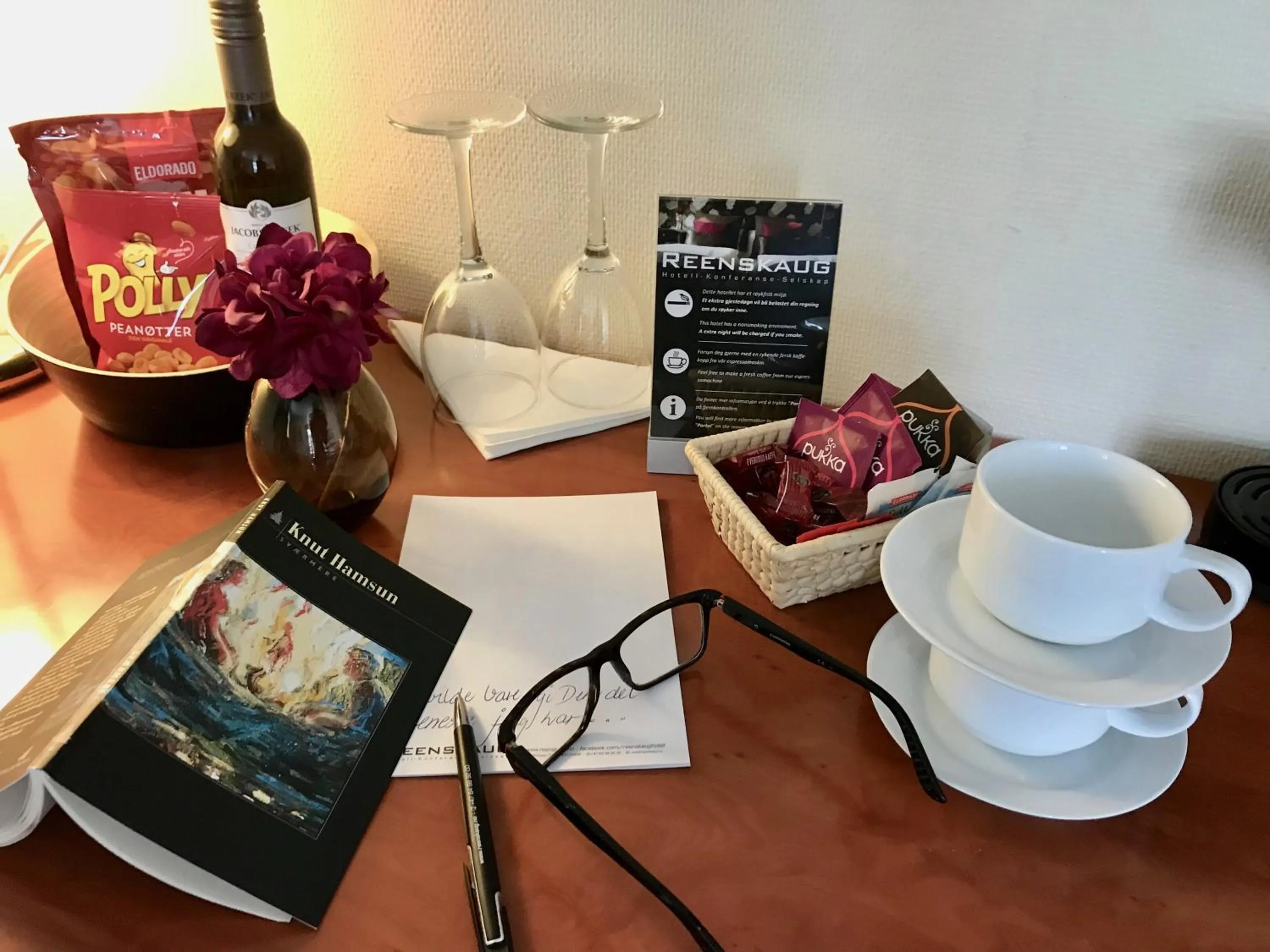 Shower in Reenskaug Hotel