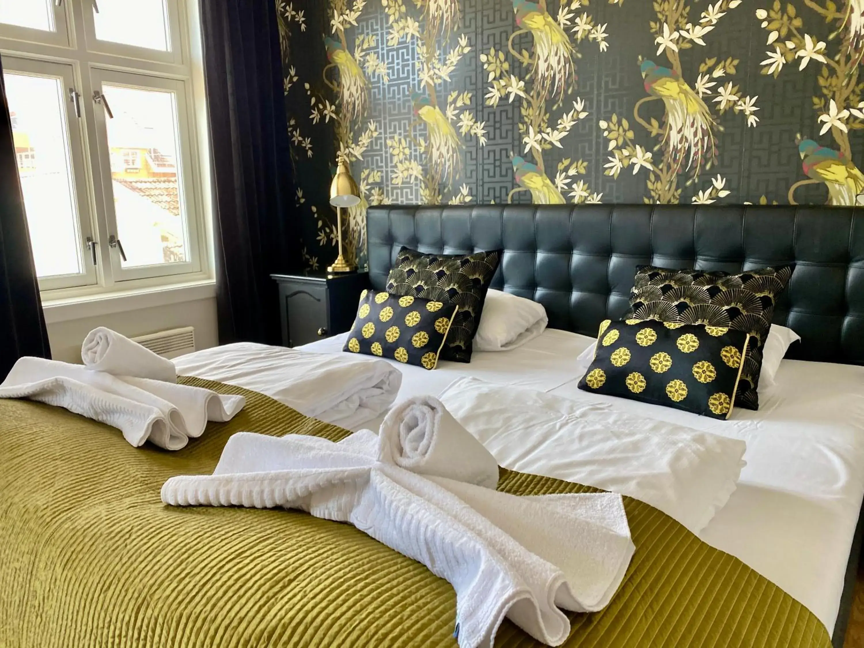 Bedroom, Bed in Reenskaug Hotel Bedroom, Bed in Reenskaug Hotel