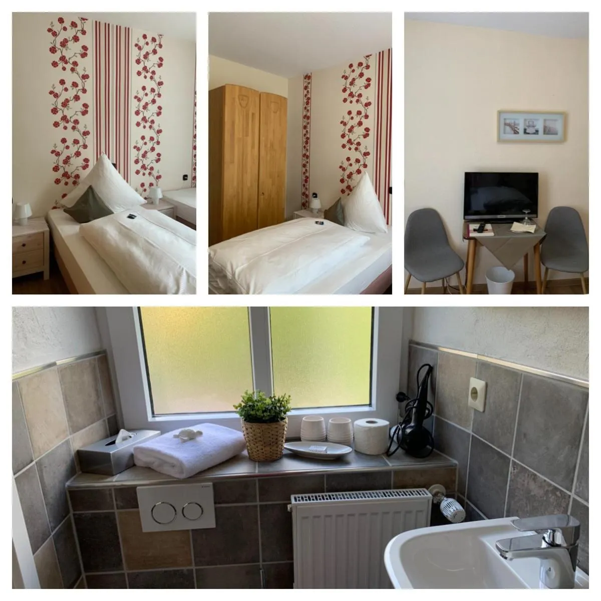 Photo of the whole room, Bed in Moselland Hotel im Enderttal Zum Onkel Willi