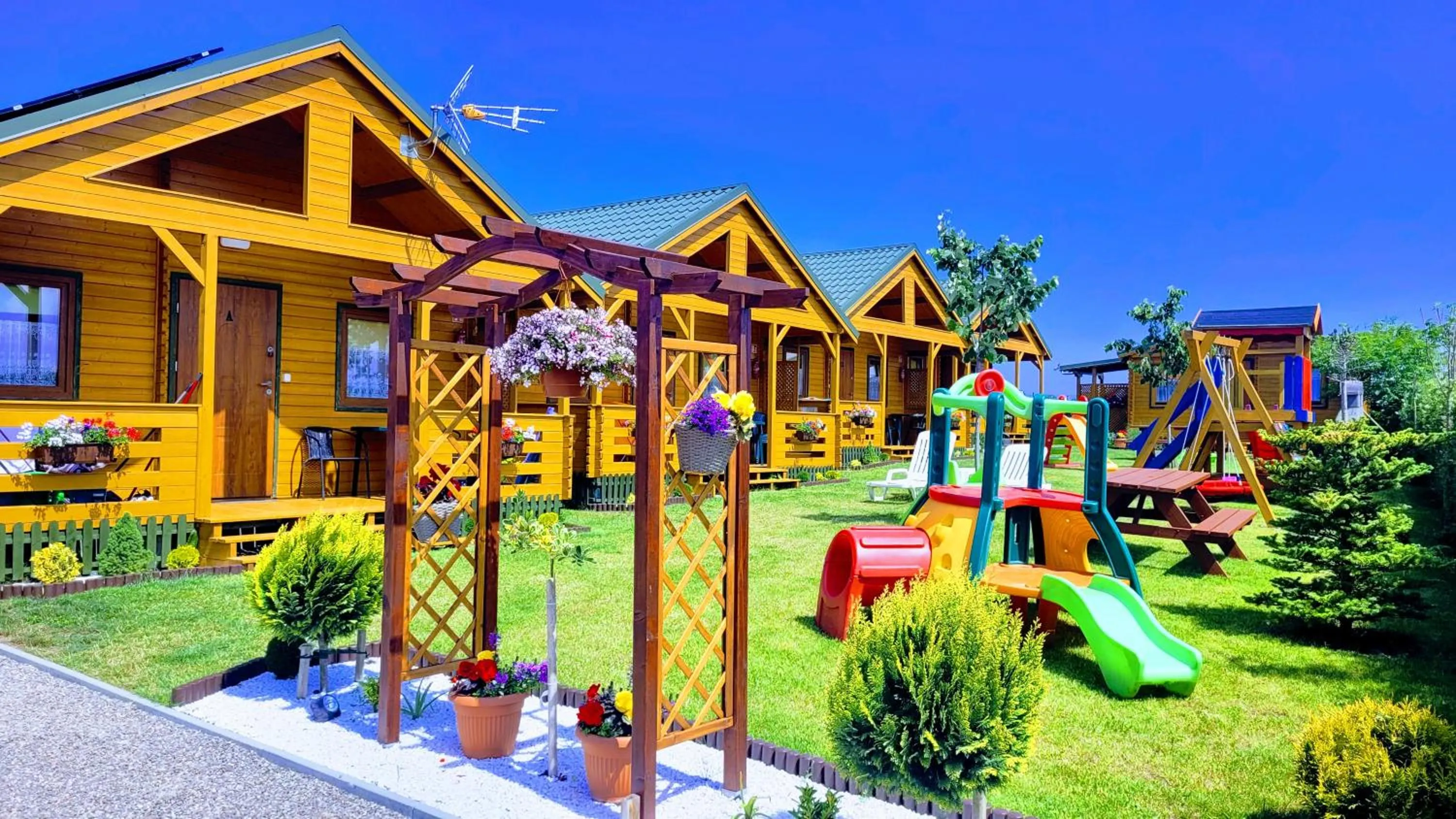 Children play ground in VERANO DOMKI