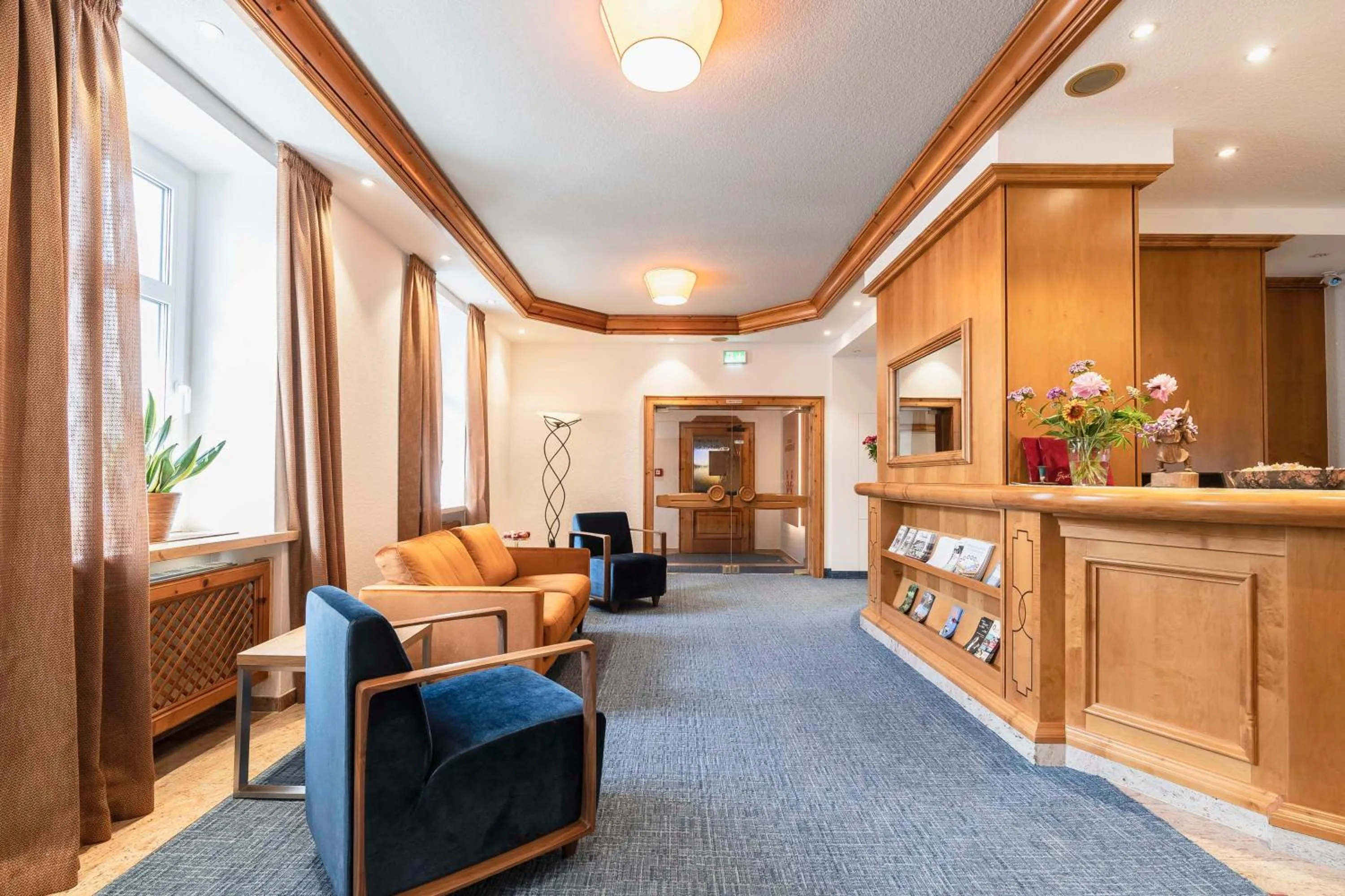 Lobby or reception in Hotel Markgraf