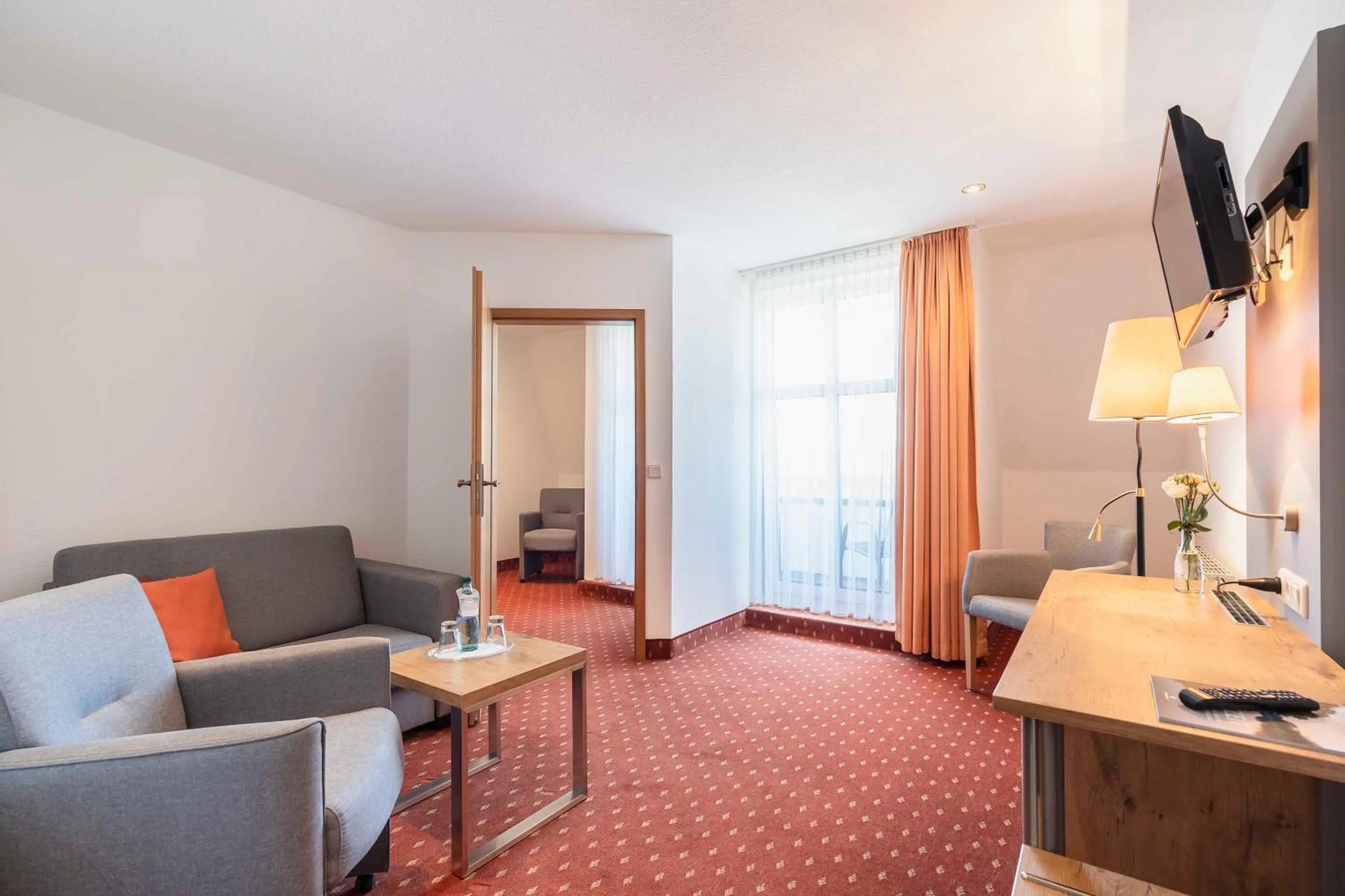 Seating area in Hotel Markgraf