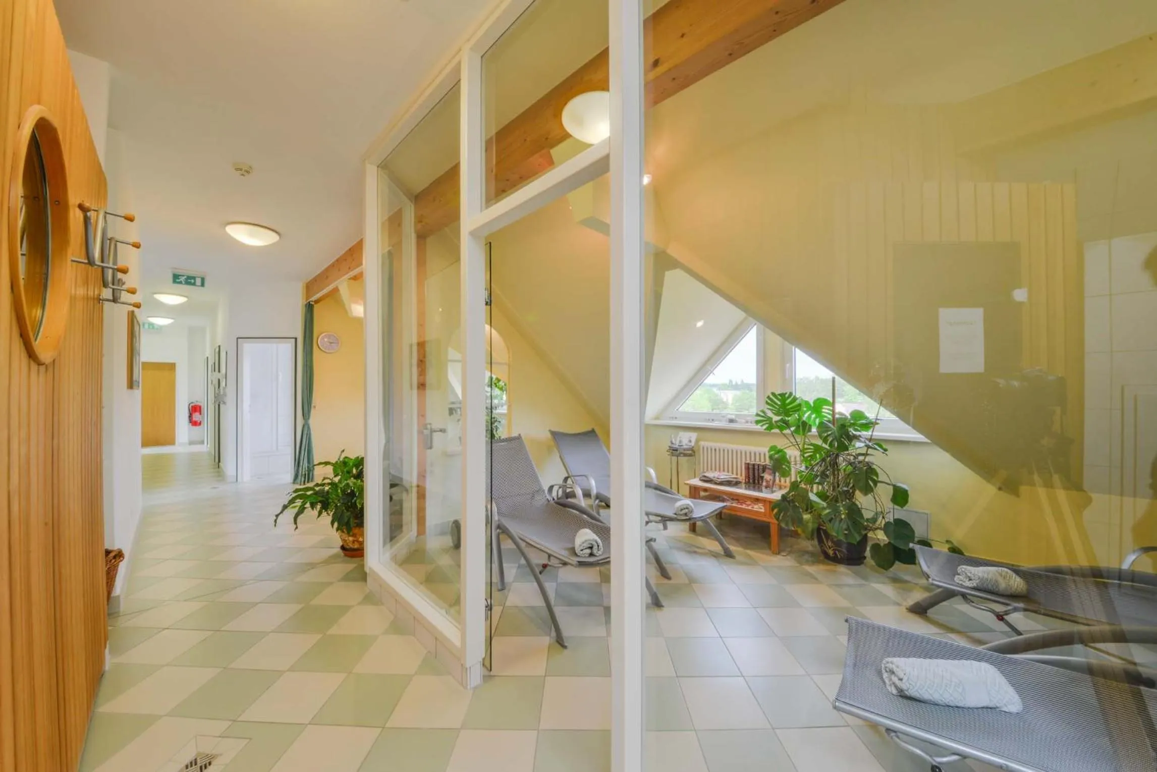 Sauna in Hotel Markgraf