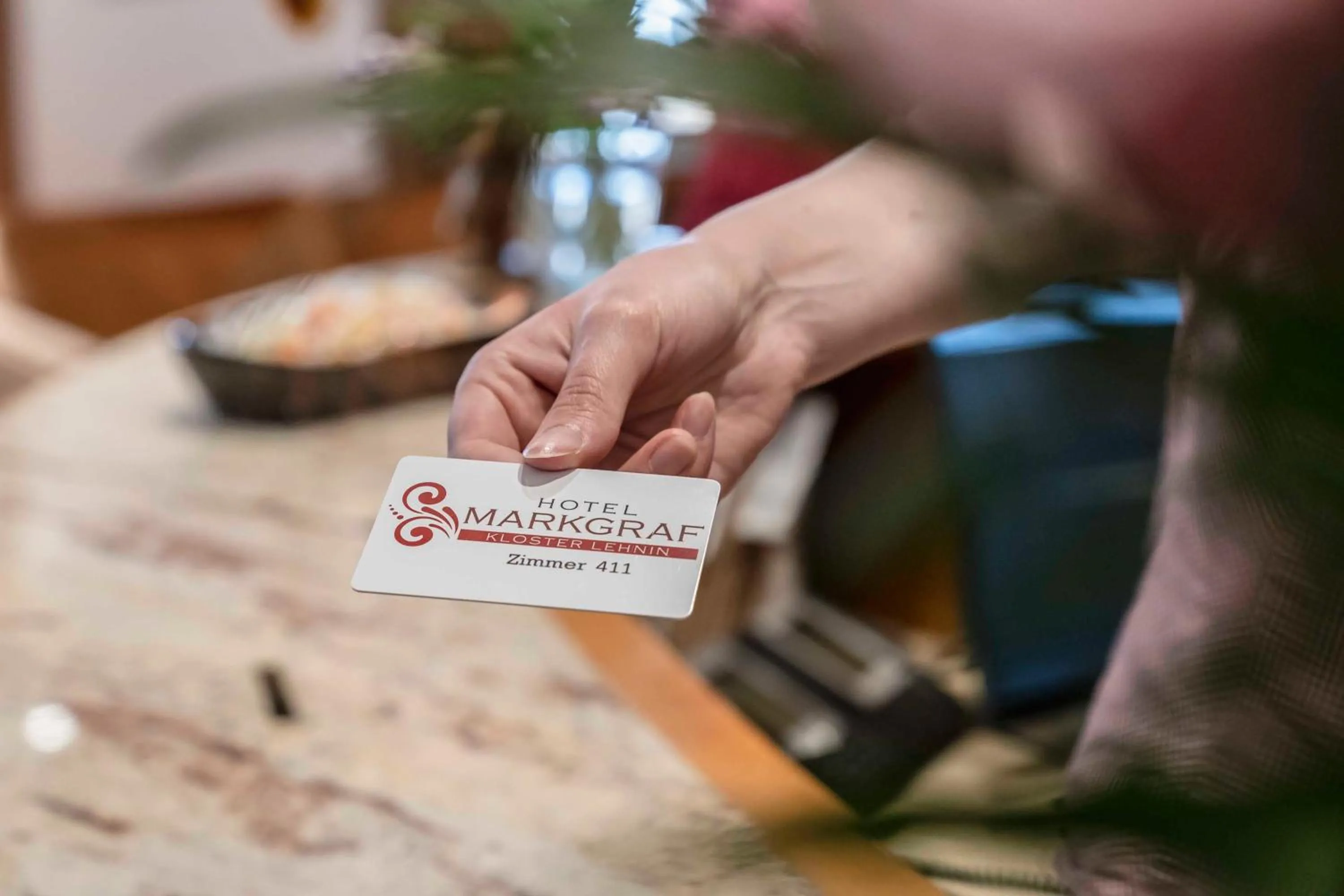 Logo/Certificate/Sign in Hotel Markgraf