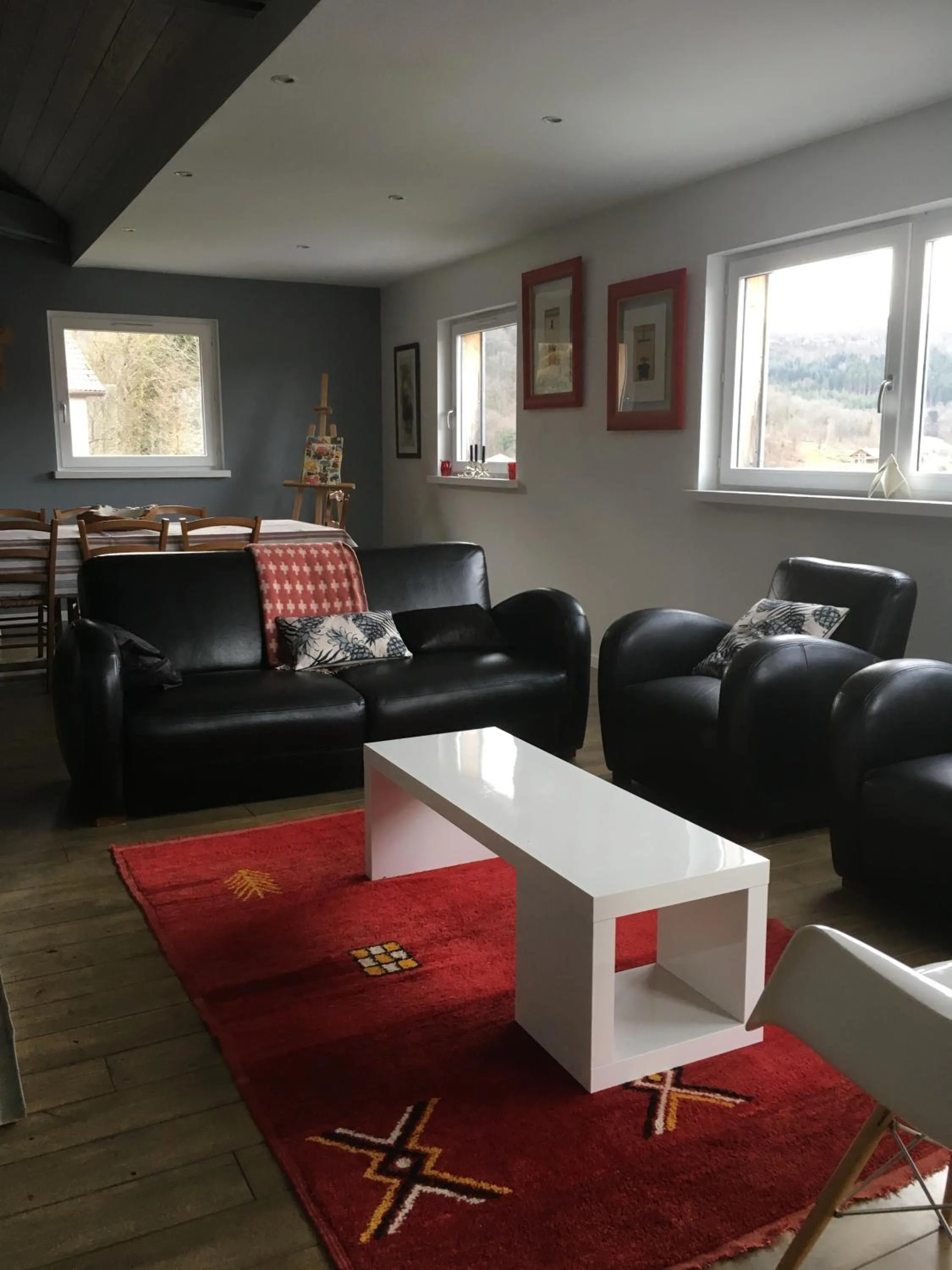 Living room in B&B Les Hauts d'Ornans