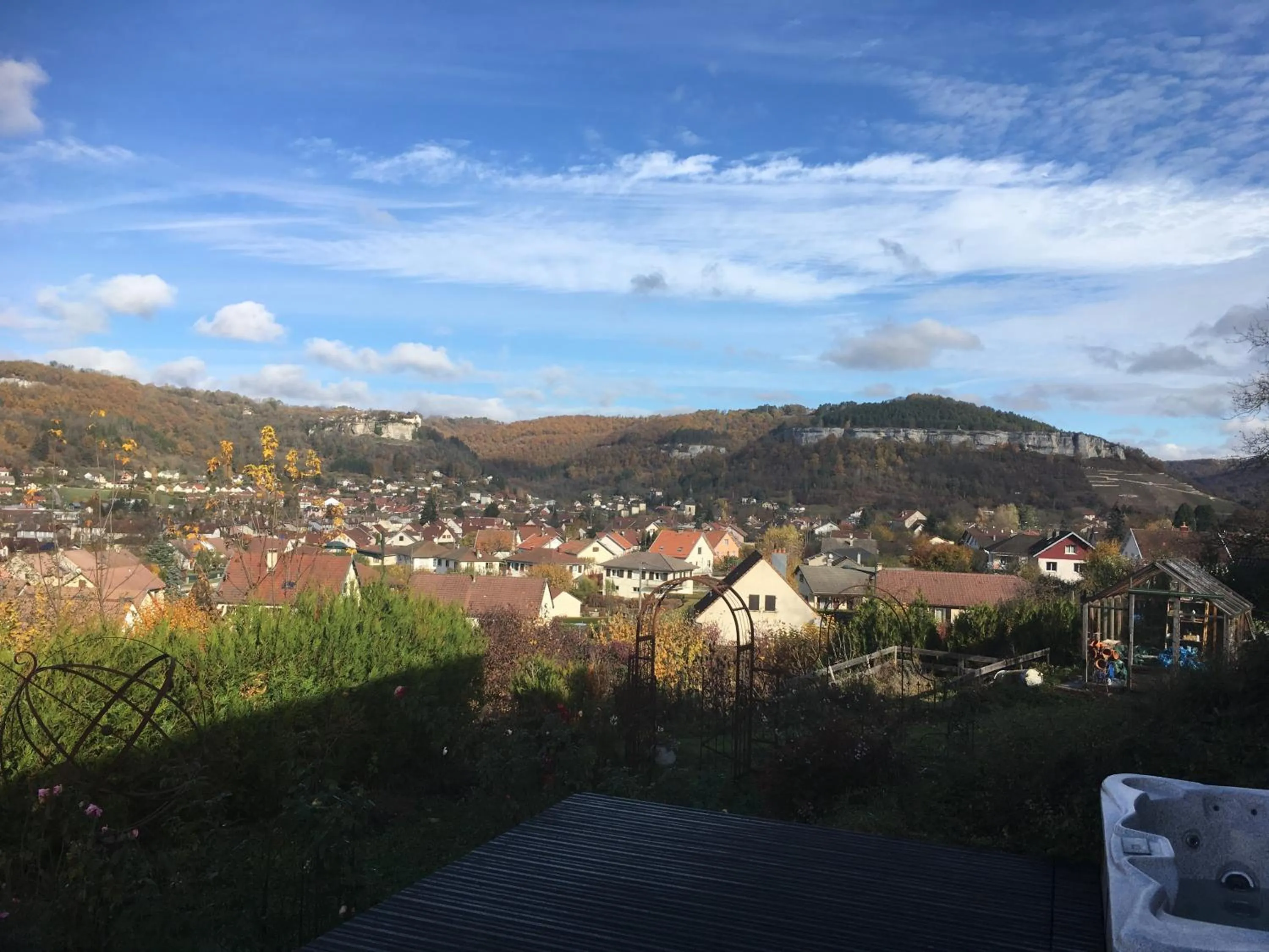 City view in B&B Les Hauts d'Ornans