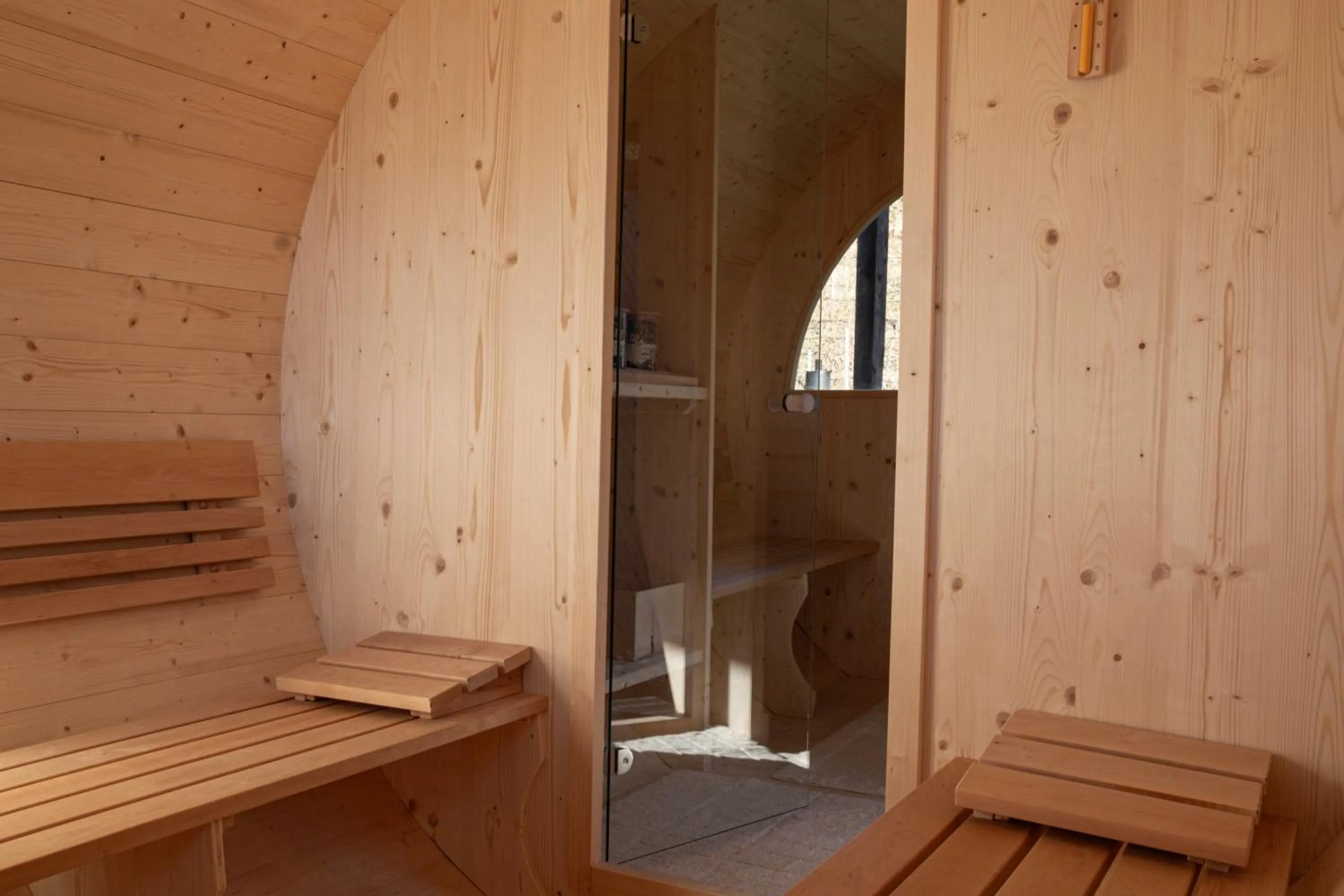 Sauna in Haller Suites & Restaurant