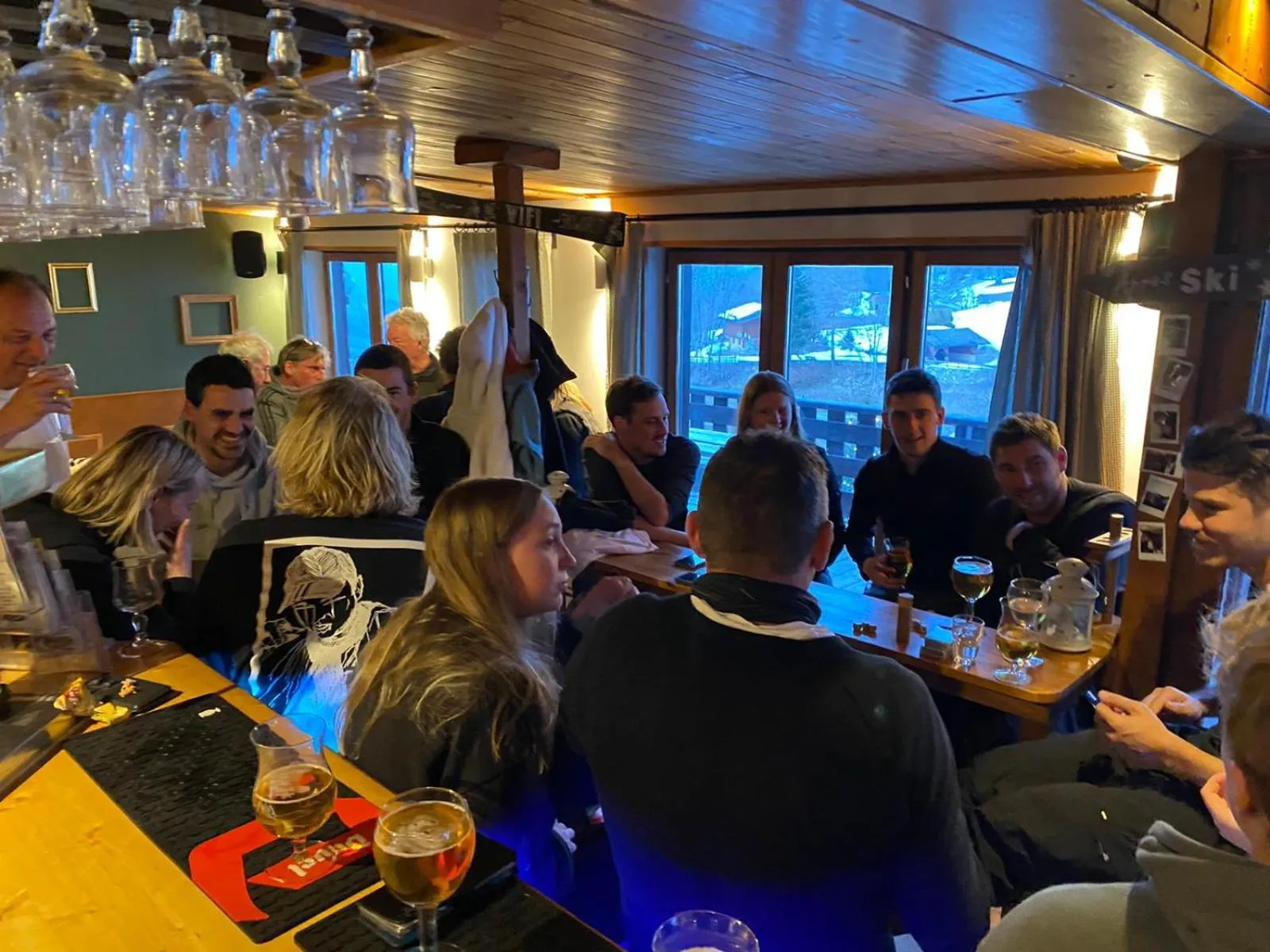 Lounge or bar in Hotel Chalet du Crey