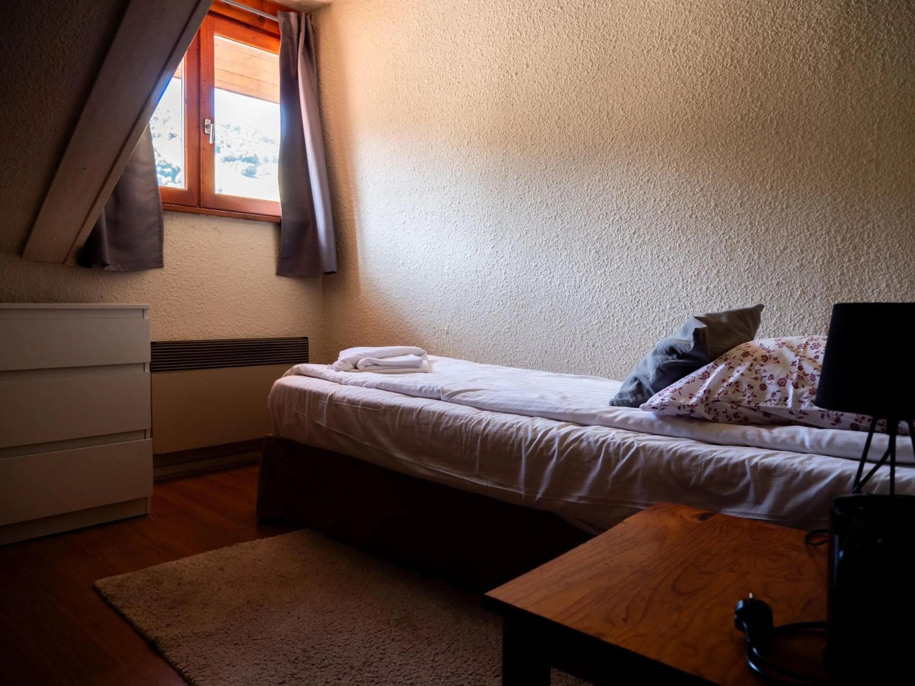 Bed in Hotel Chalet du Crey