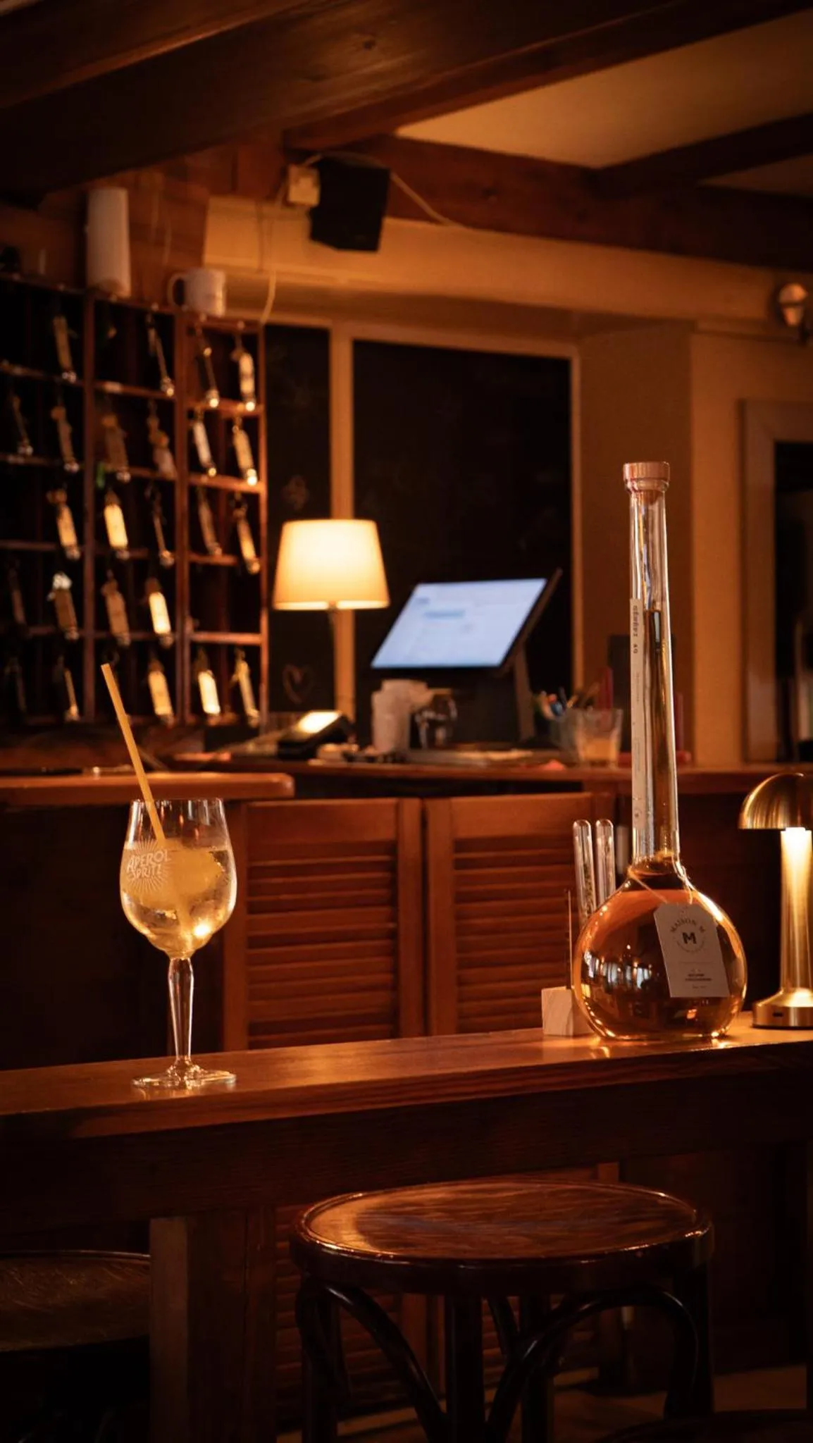 Lounge or bar in Hotel Chalet du Crey