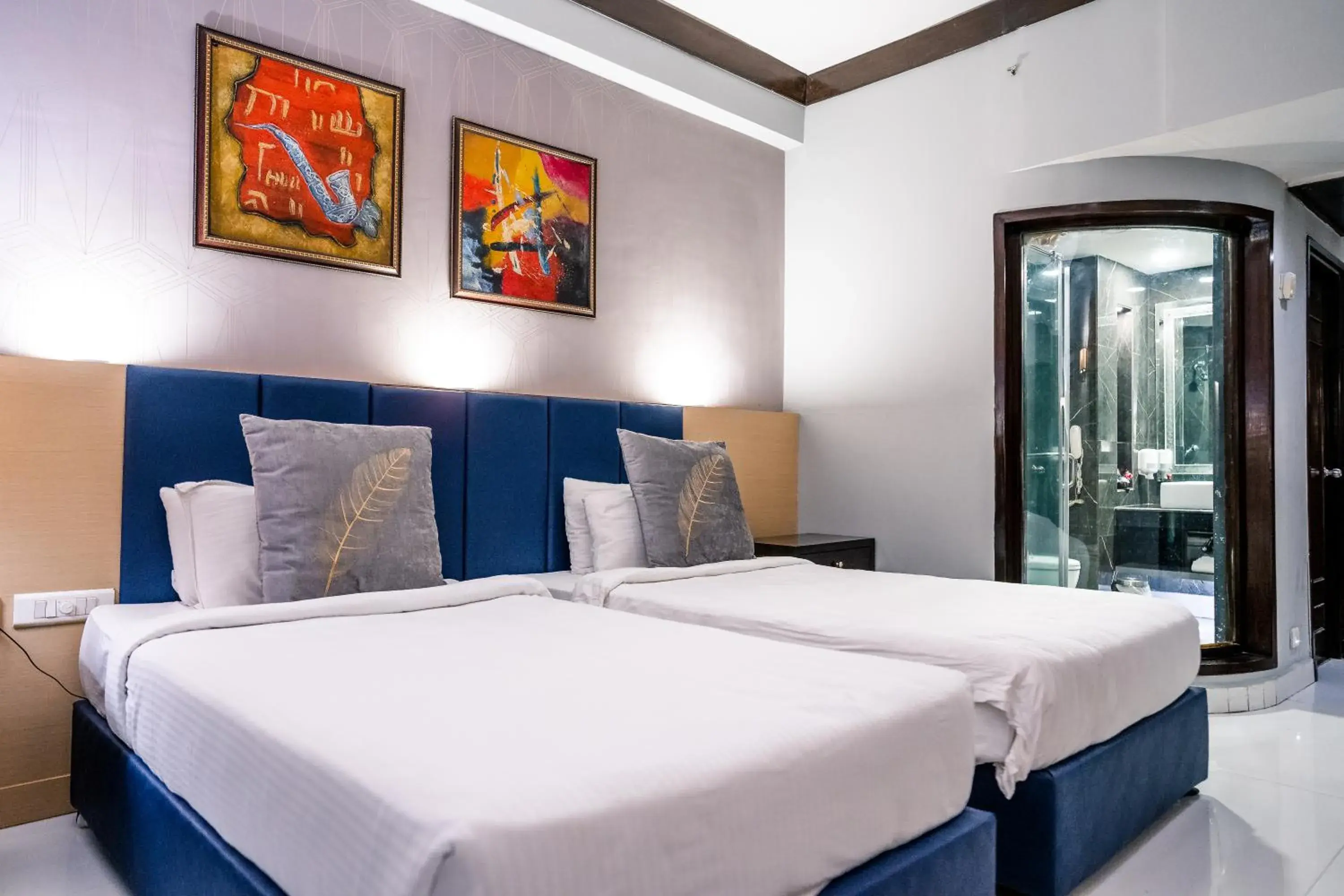 Bed in Hotel Pal Heights Bed in Hotel Pal Heights