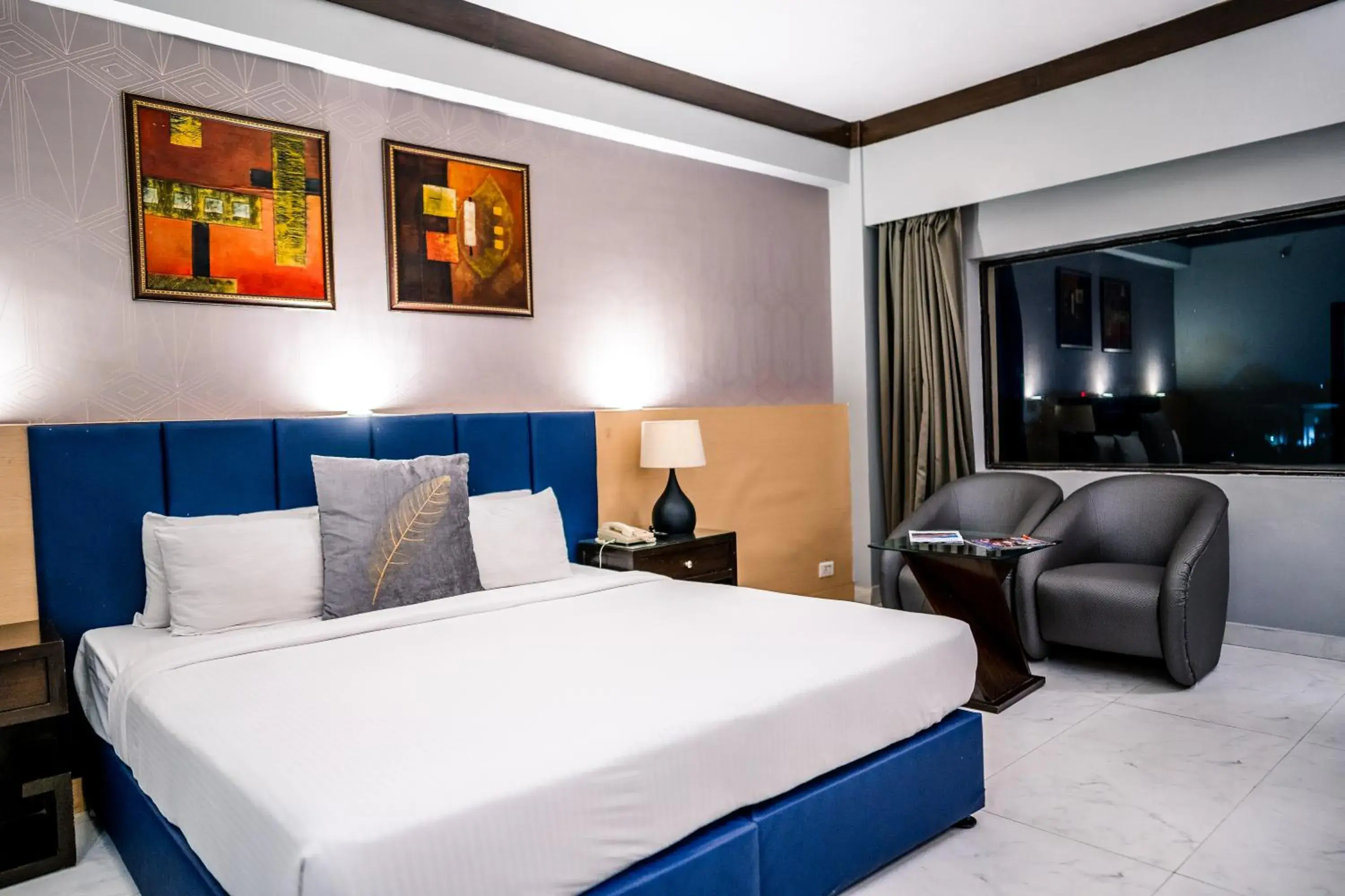 Bed in Hotel Pal Heights Bed in Hotel Pal Heights