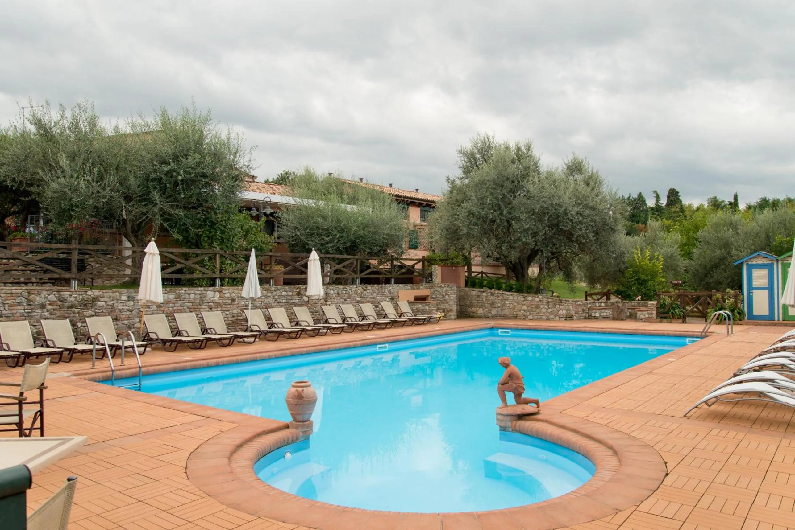 Swimming pool in Locanda Antiche Macine