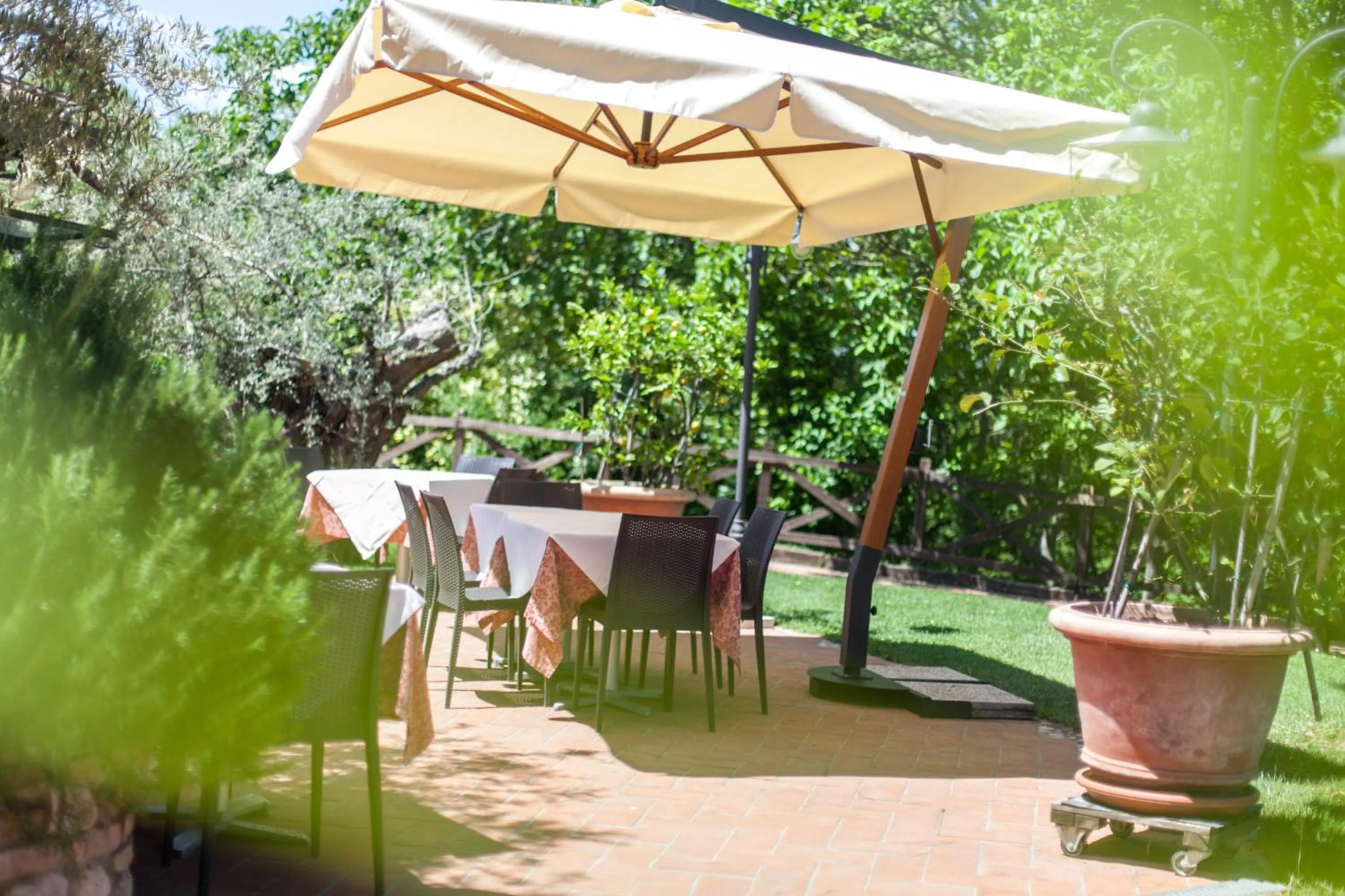 Garden in Locanda Antiche Macine