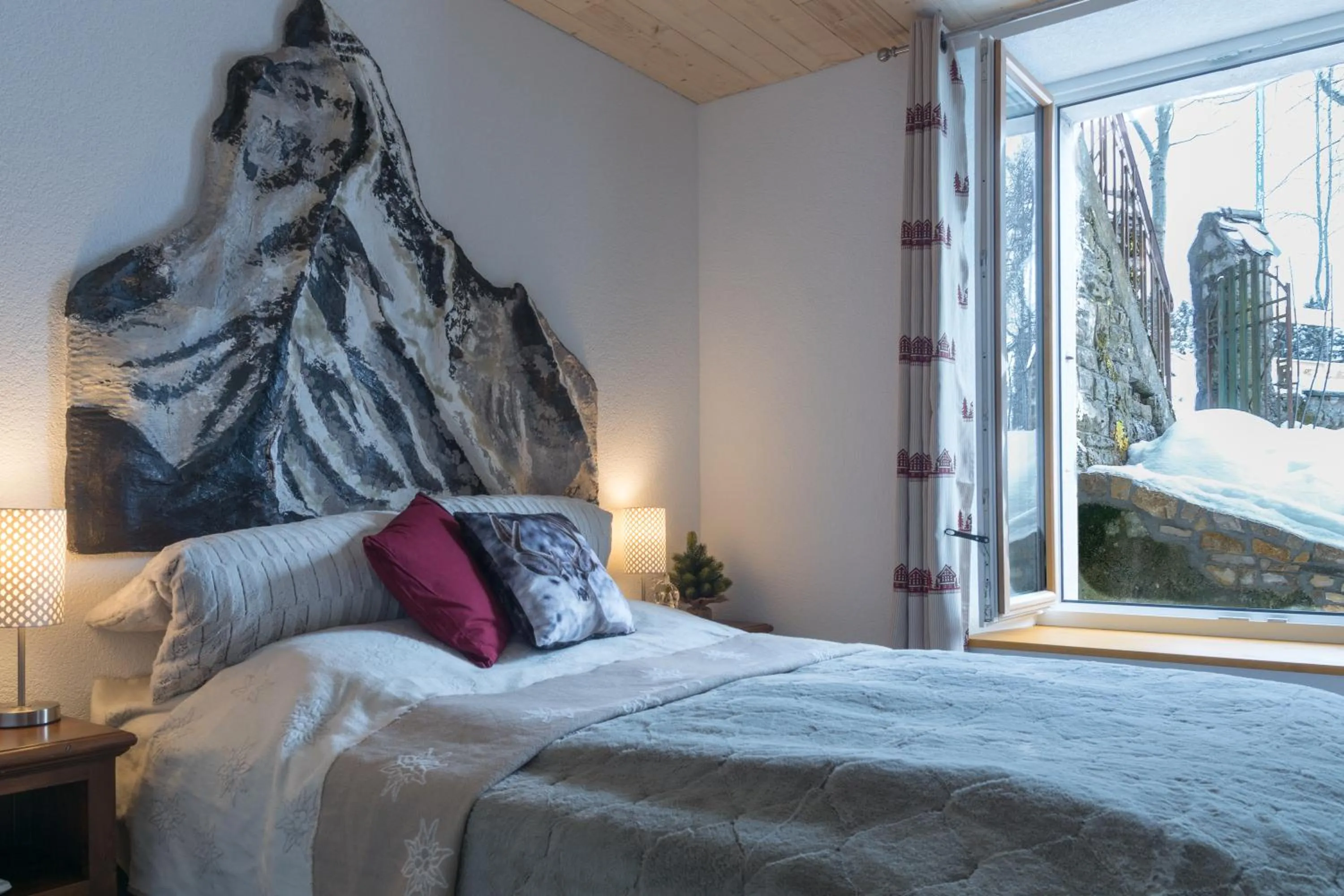 Bed in La Ferme des Arêtes