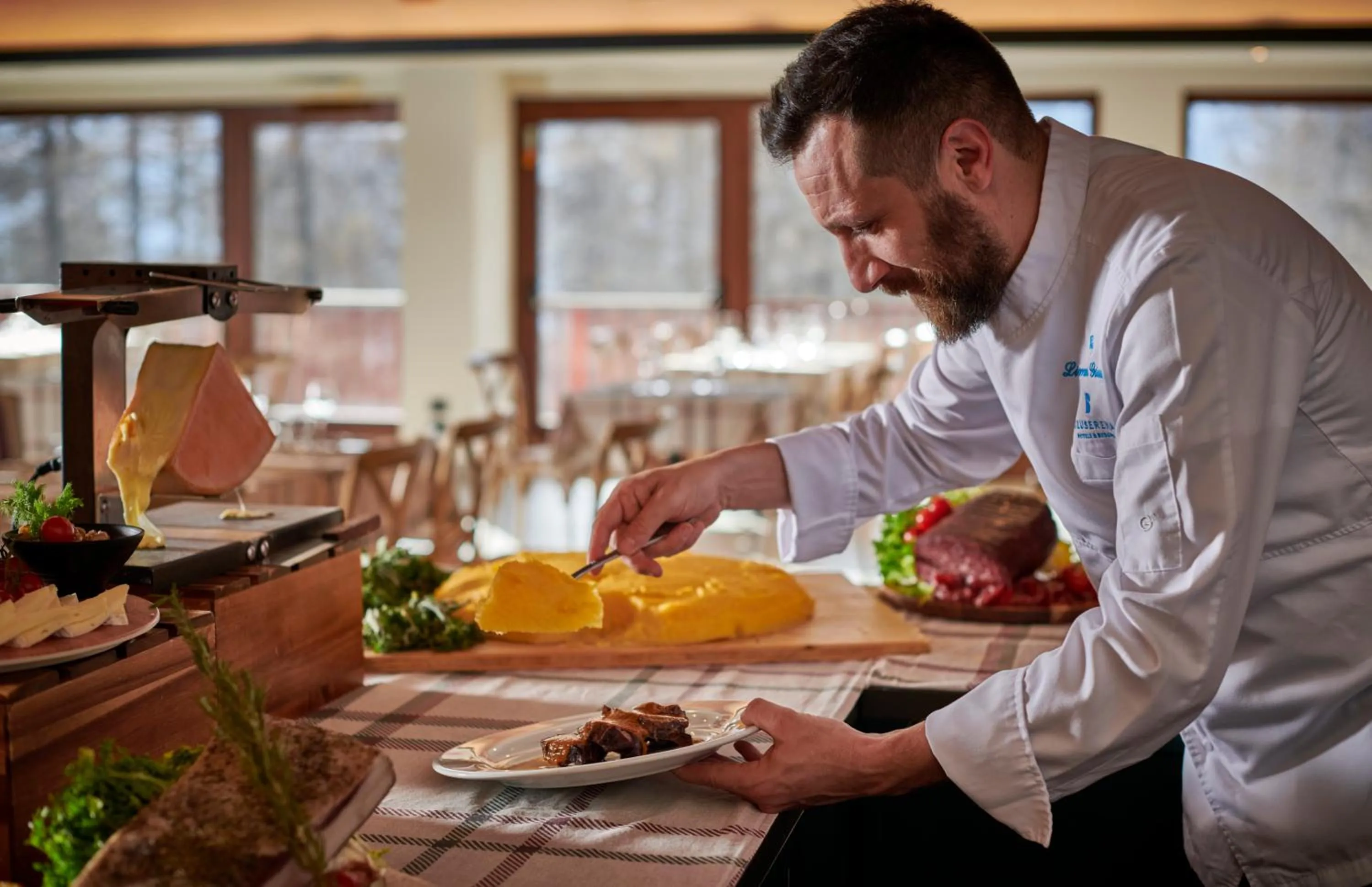 Restaurant/places to eat in Hotel Sansicario Majestic