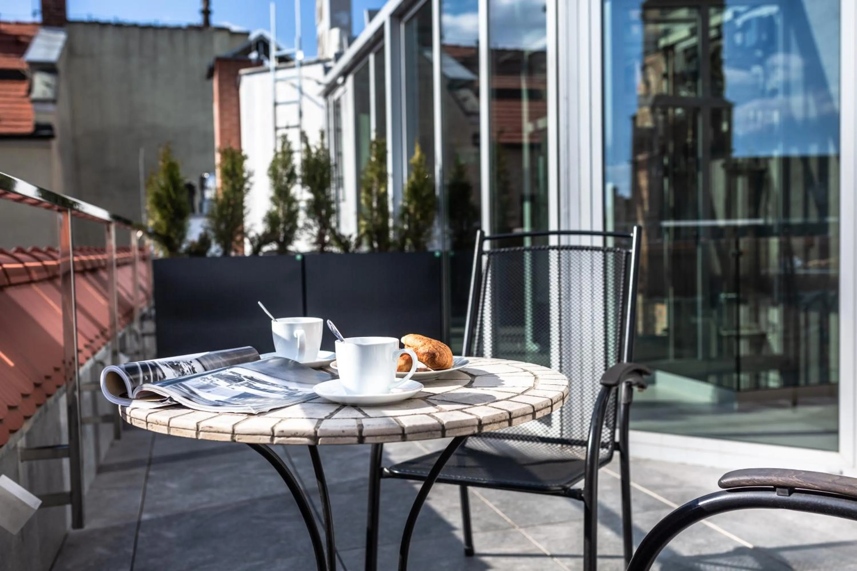 Balcony/Terrace in Aparthotel New Lux