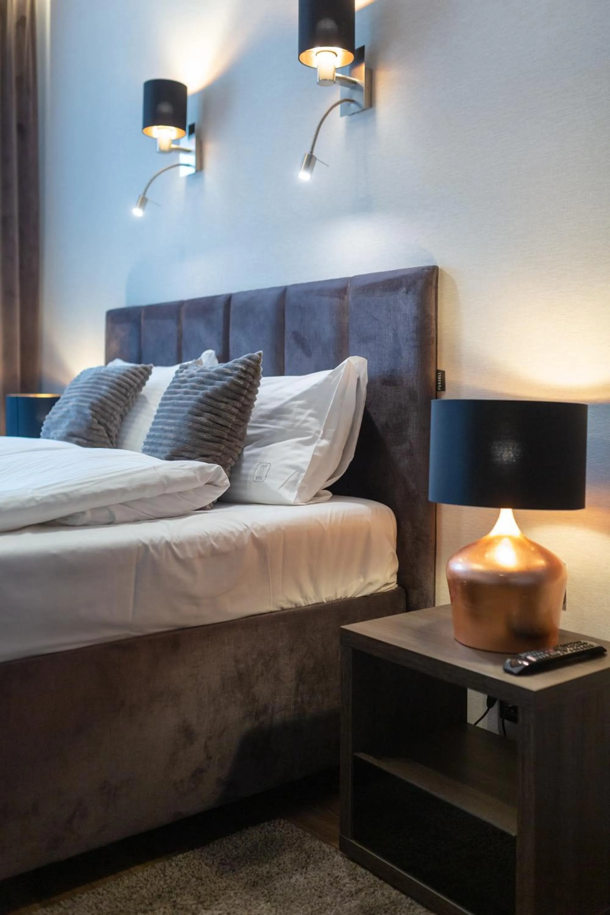 Bed in Aparthotel New Lux