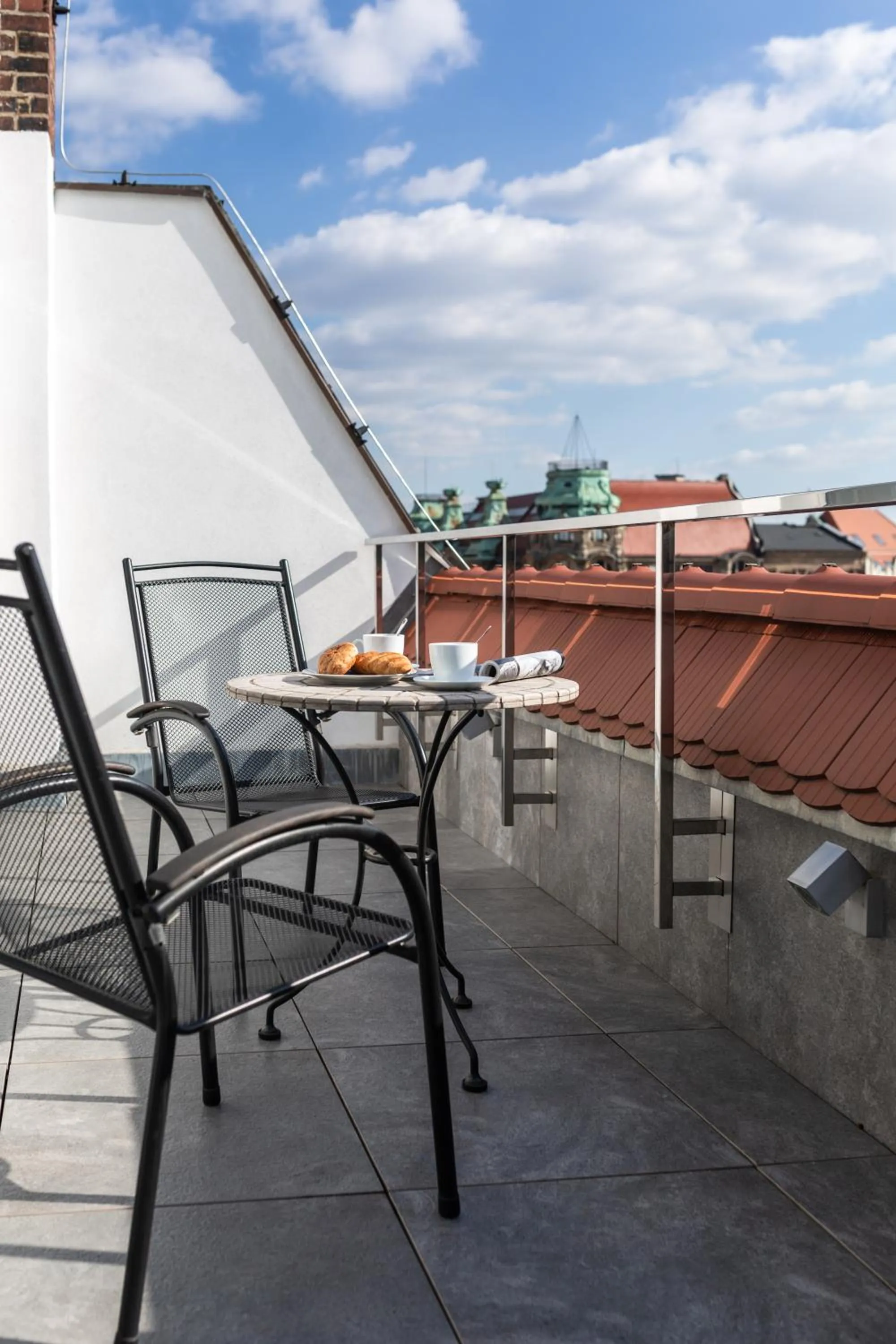 Balcony/Terrace in Aparthotel New Lux