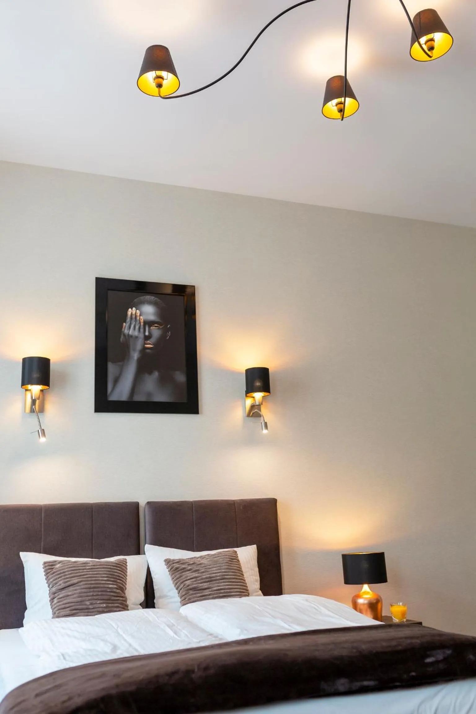 Bed in Aparthotel New Lux