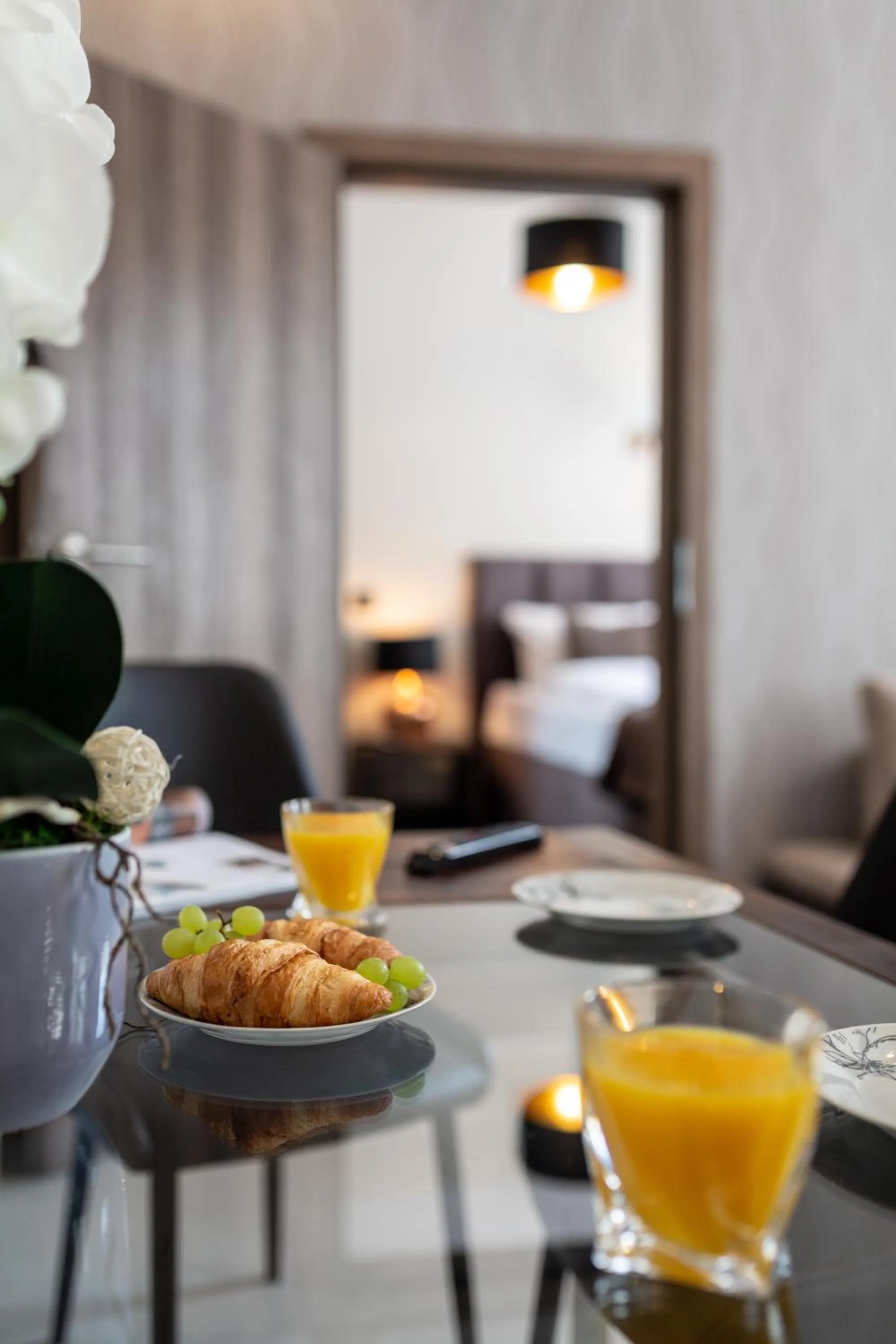 Bedroom, Bed in Aparthotel New Lux