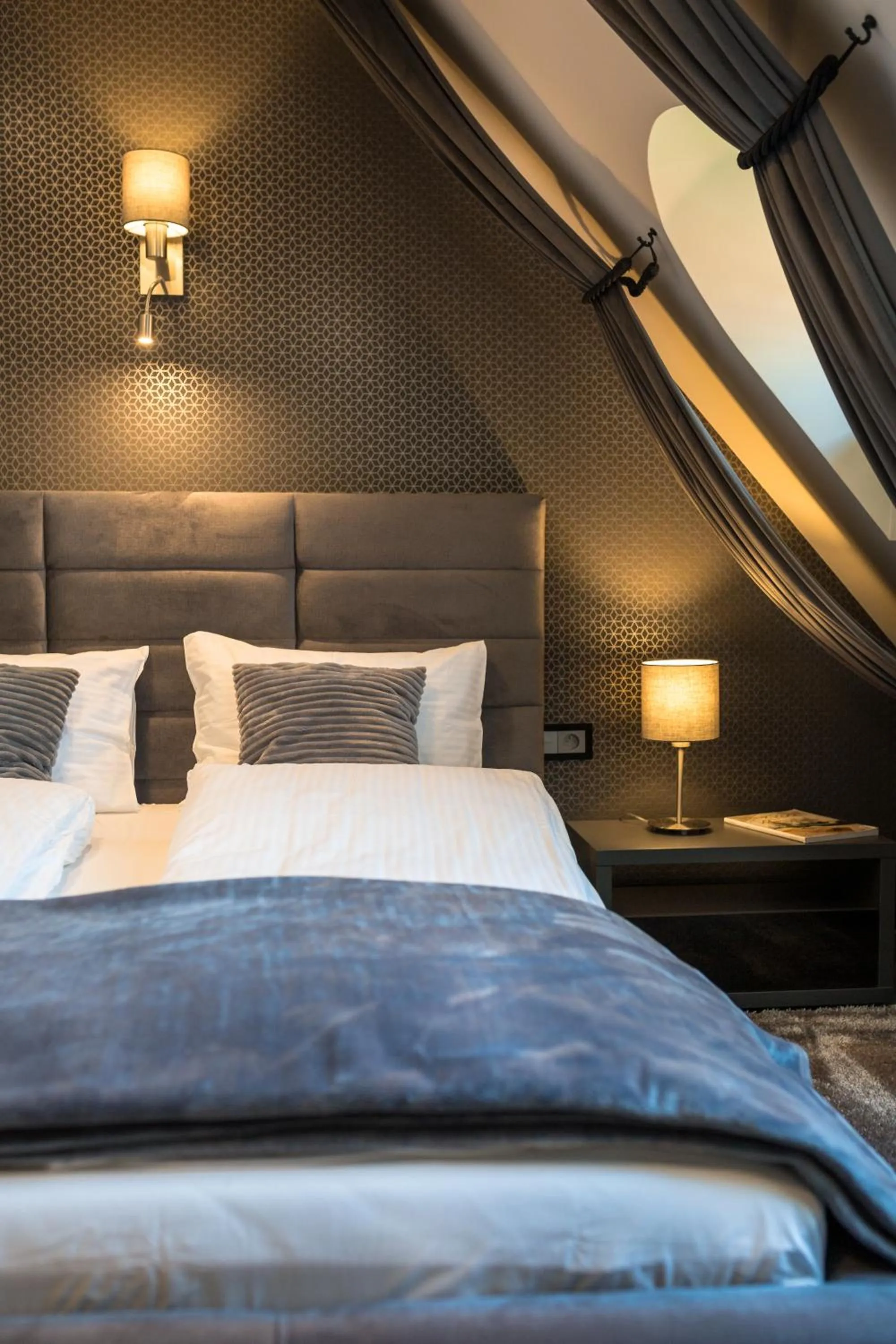 Bed in Aparthotel New Lux