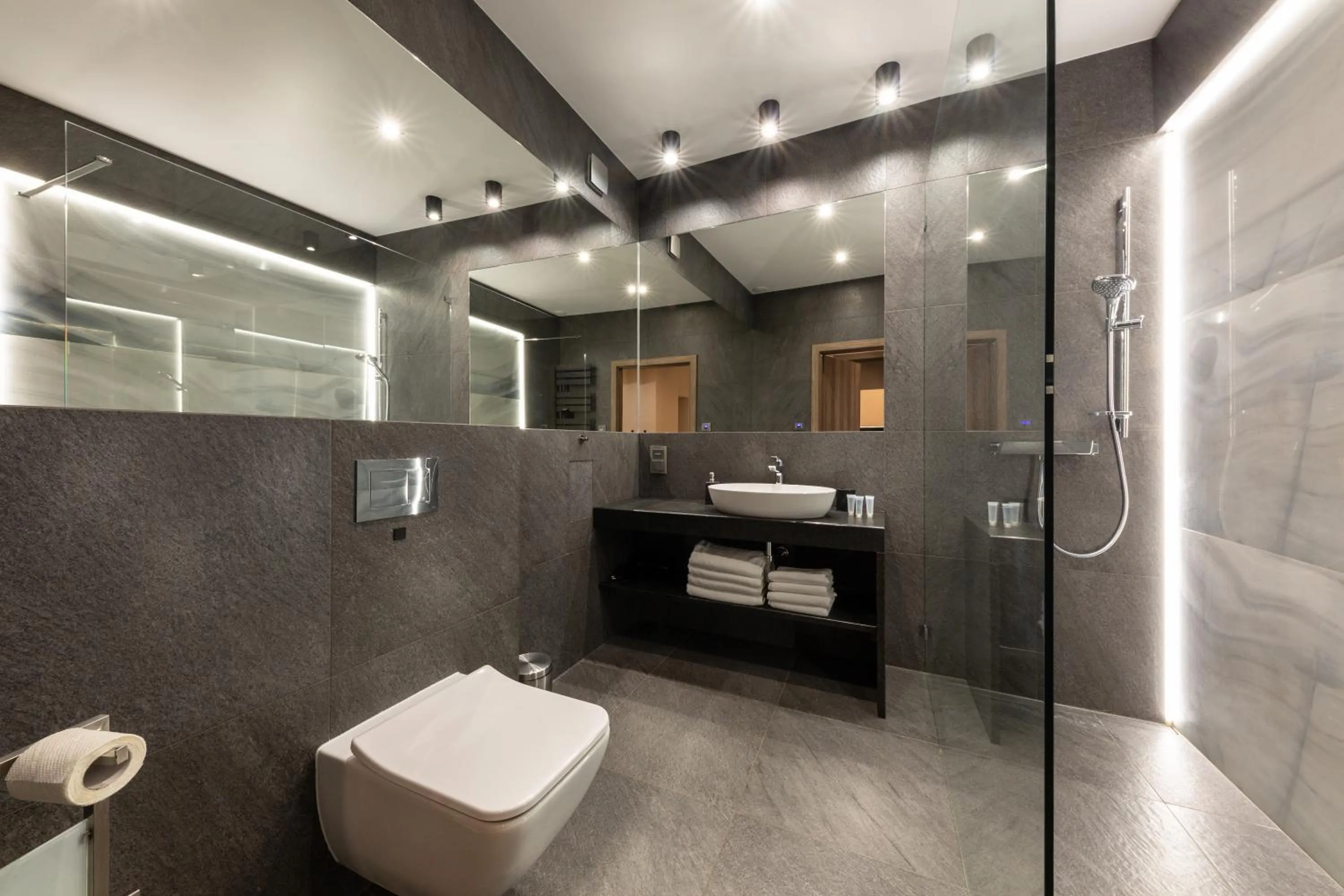 Bathroom in Aparthotel New Lux