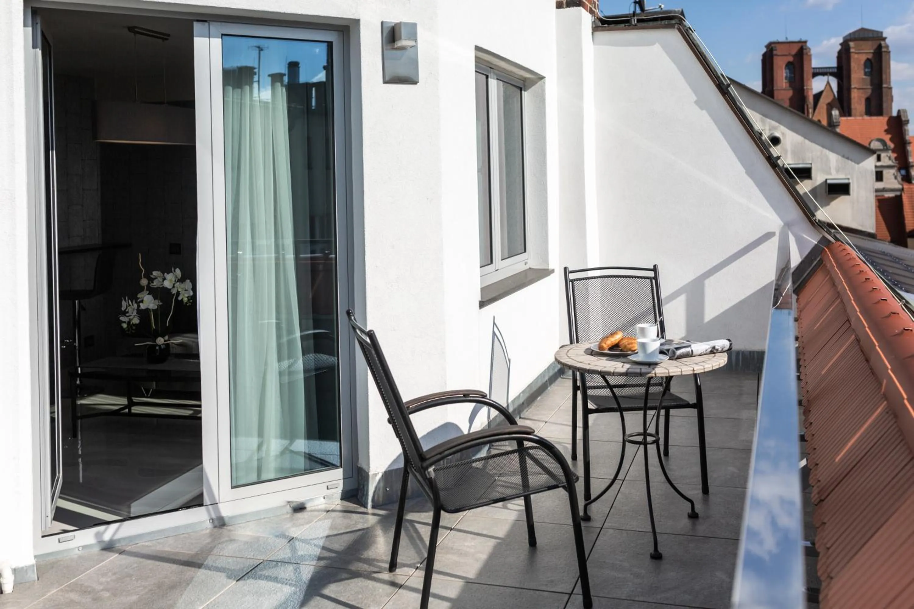 Balcony/Terrace in Aparthotel New Lux