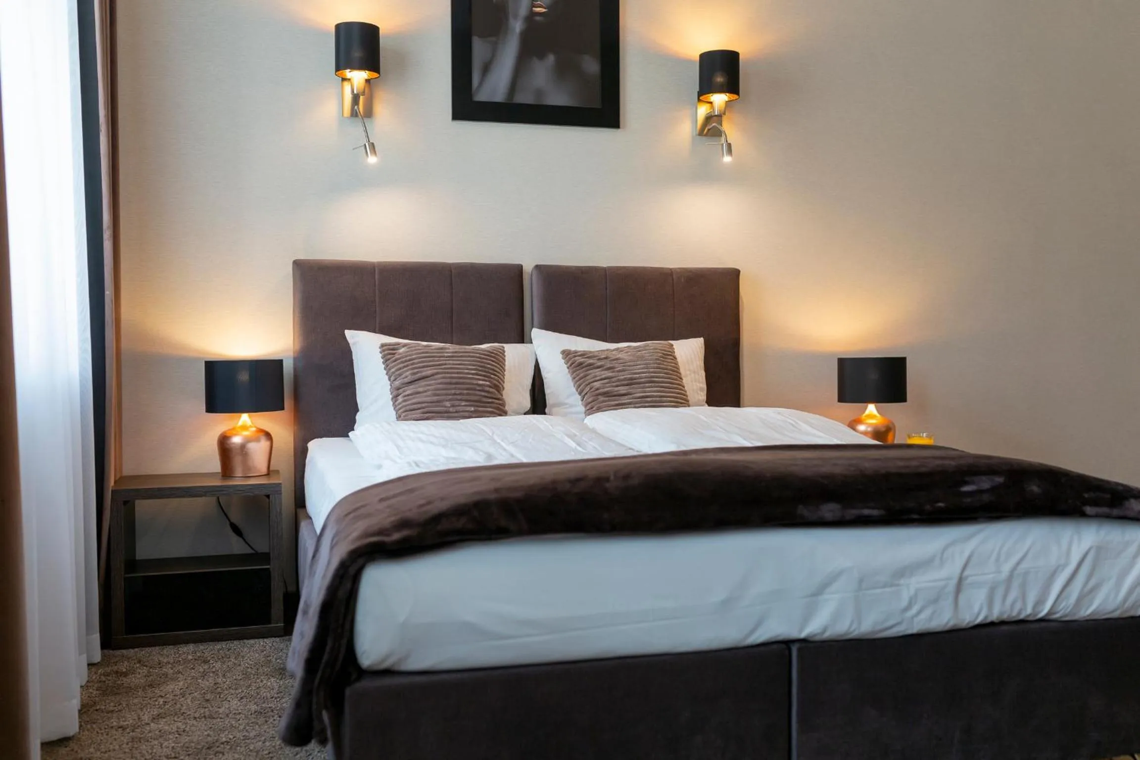 Bed in Aparthotel New Lux