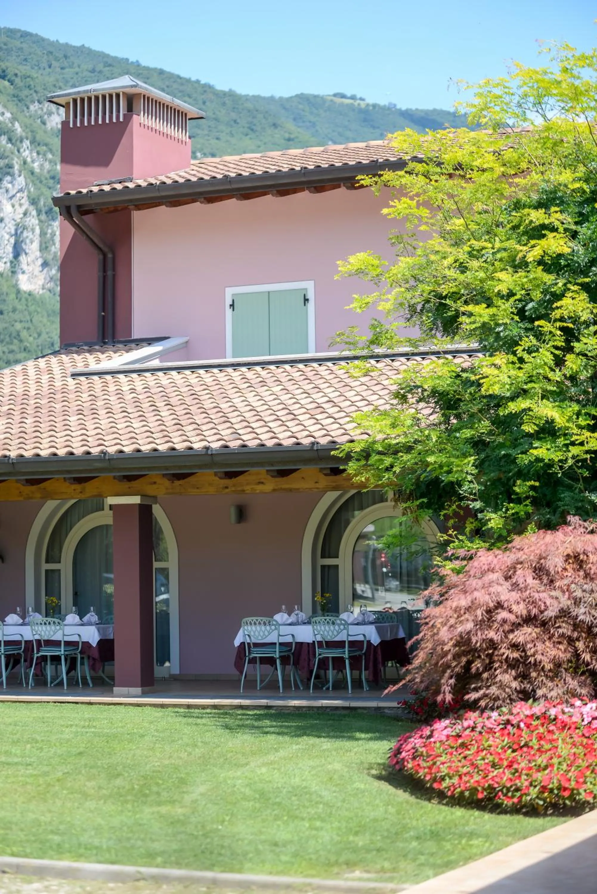 Patio in Hotel Al Poggio Verde