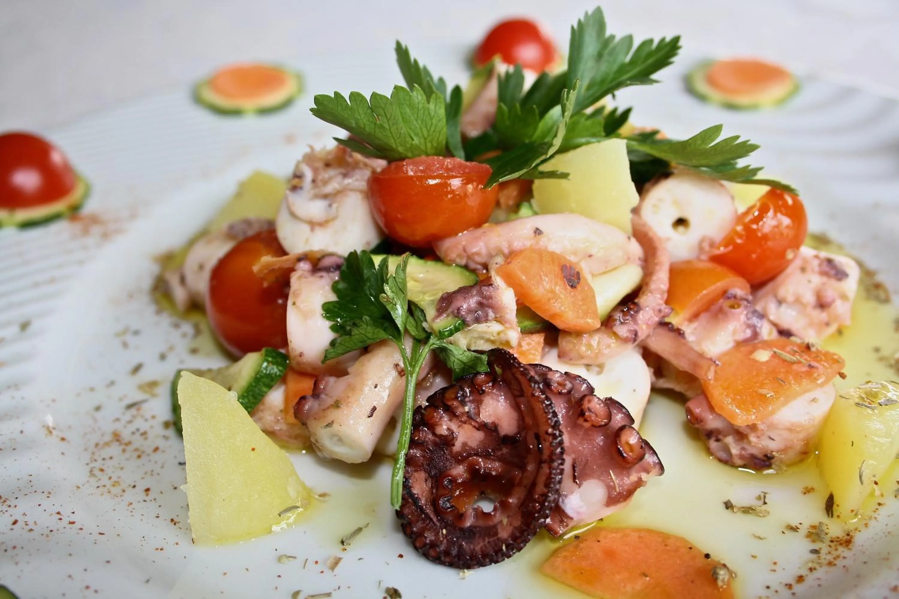 Food close-up in Hotel Al Poggio Verde