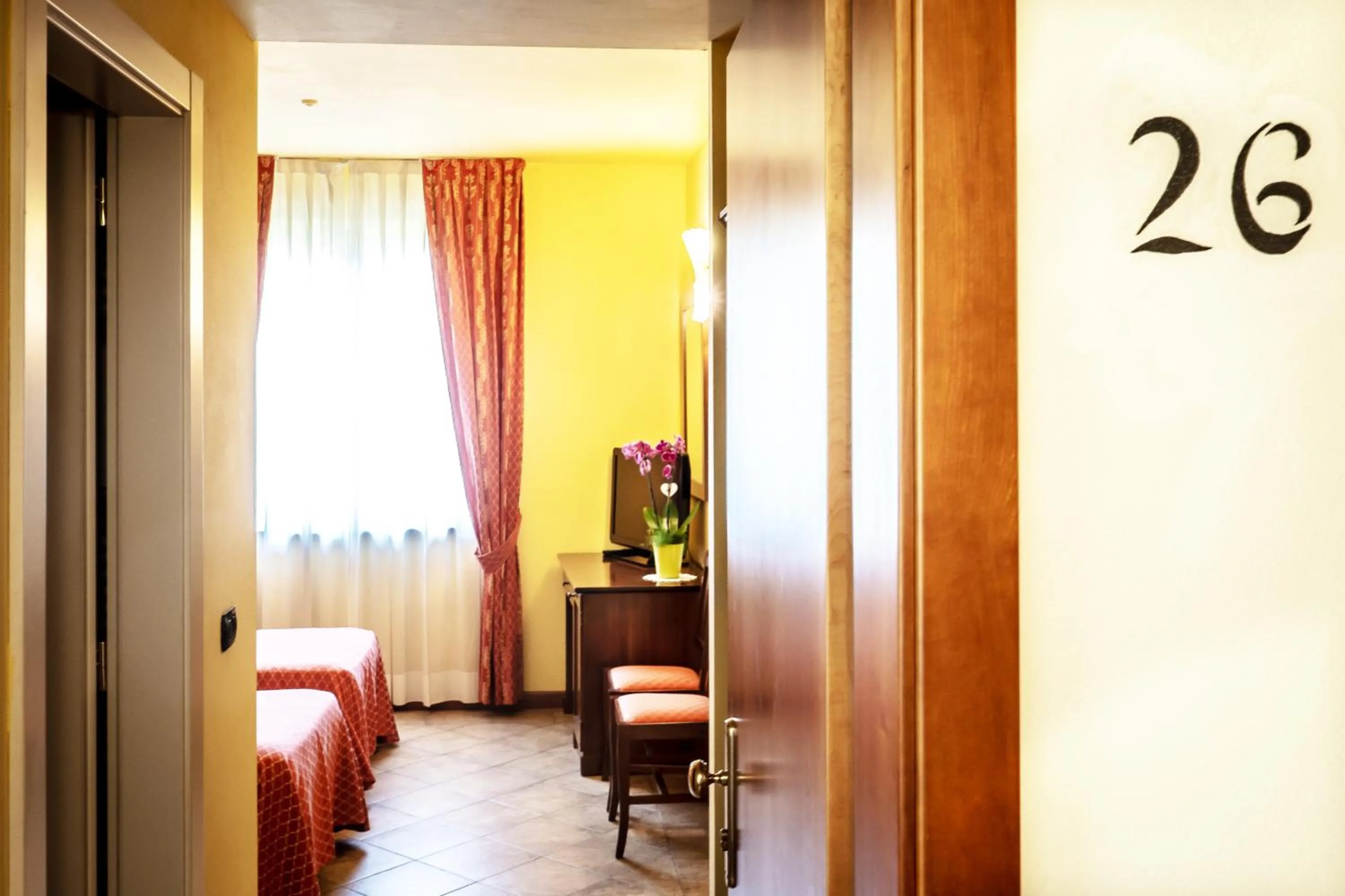 Bedroom in Hotel Al Poggio Verde