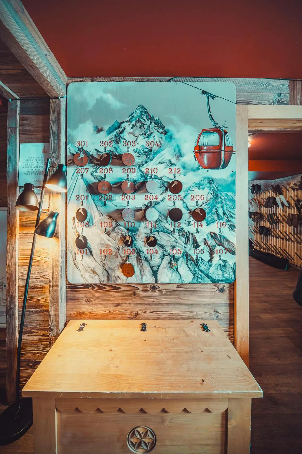 Bed in L'Escale (accès en télécabine)