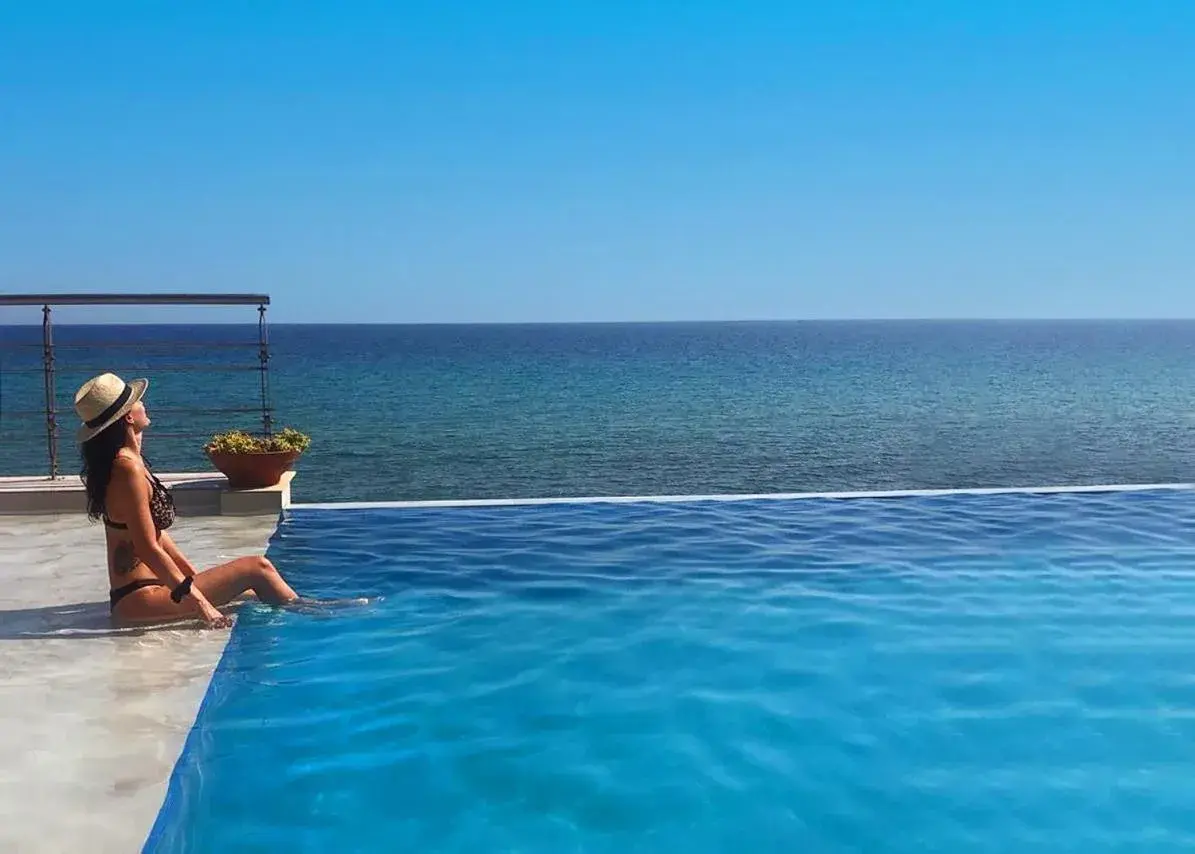 Pool view in Tsamis Zante Suites Pool view in Tsamis Zante Suites