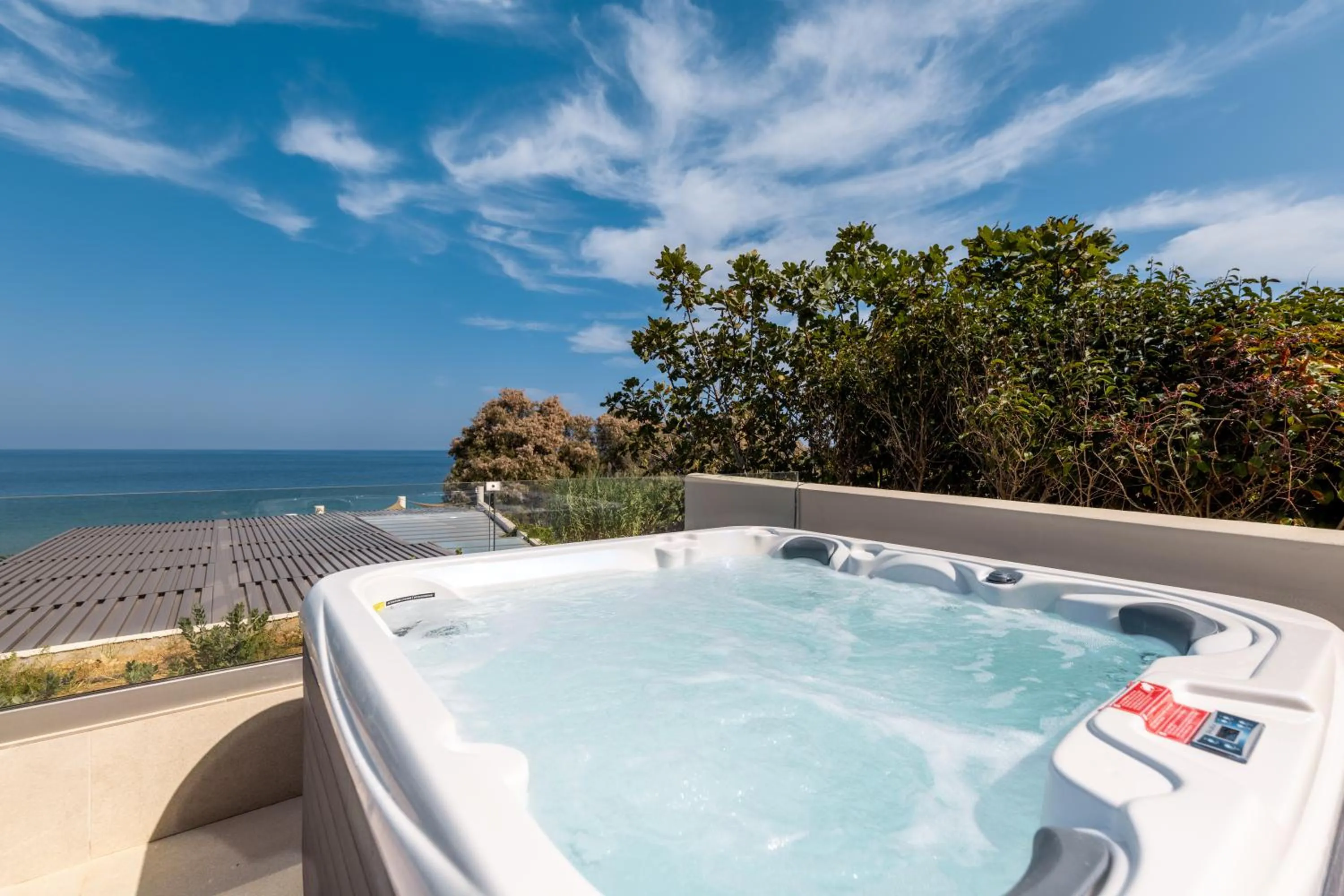 Hot Tub in Tsamis Zante Suites