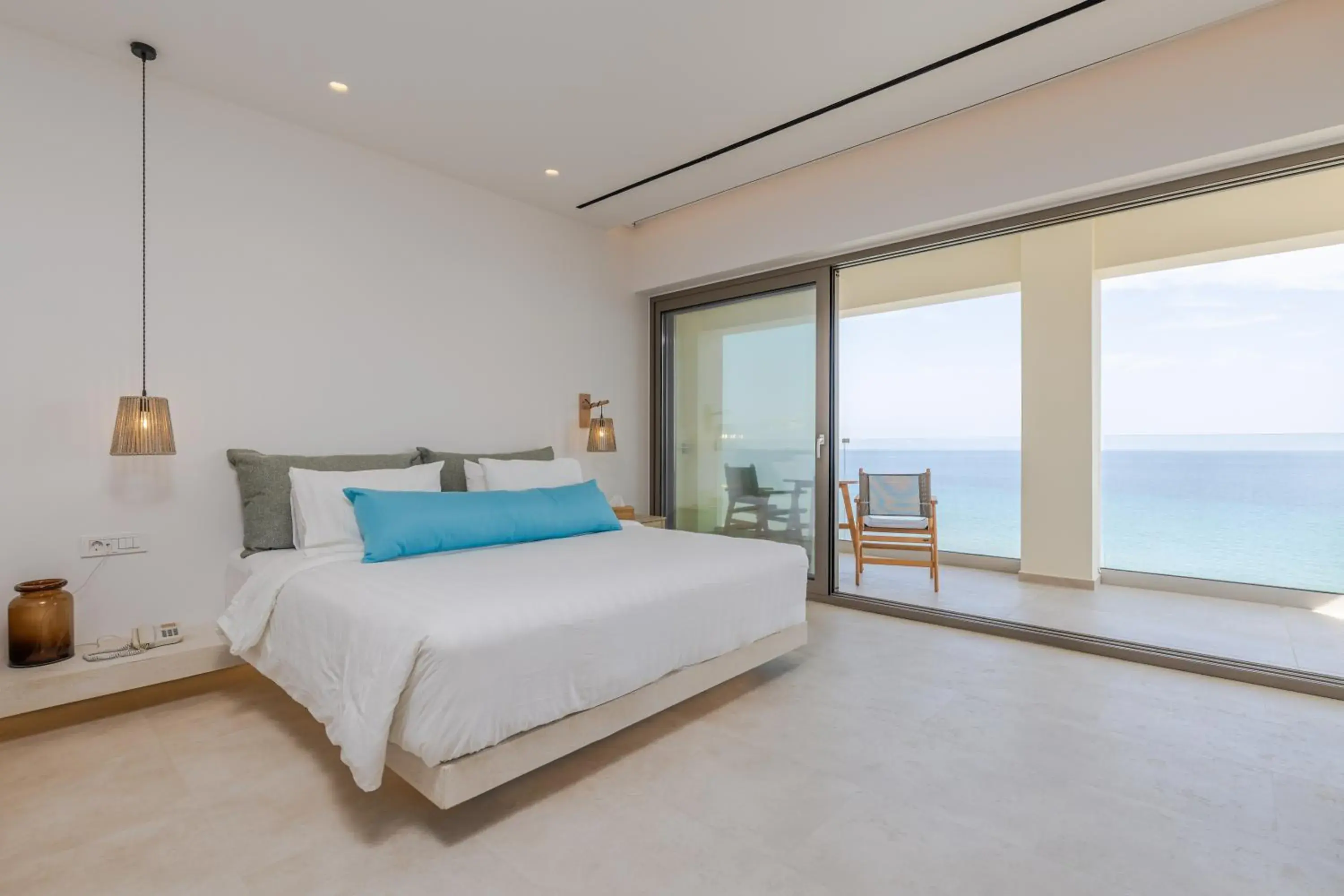 View (from property/room), Bed in Tsamis Zante Suites View (from property/room), Bed in Tsamis Zante Suites
