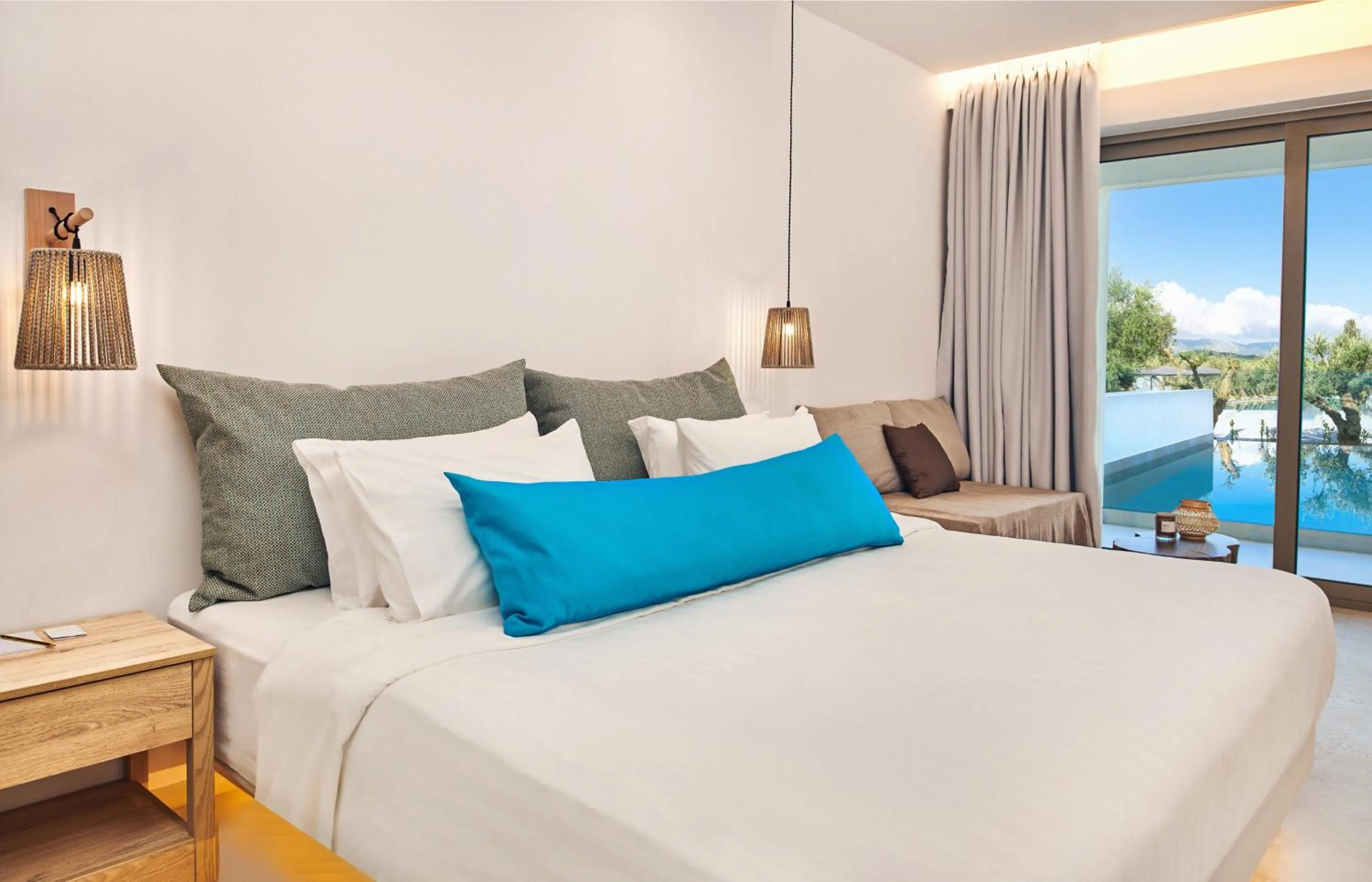 Bedroom, Bed in Tsamis Zante Suites