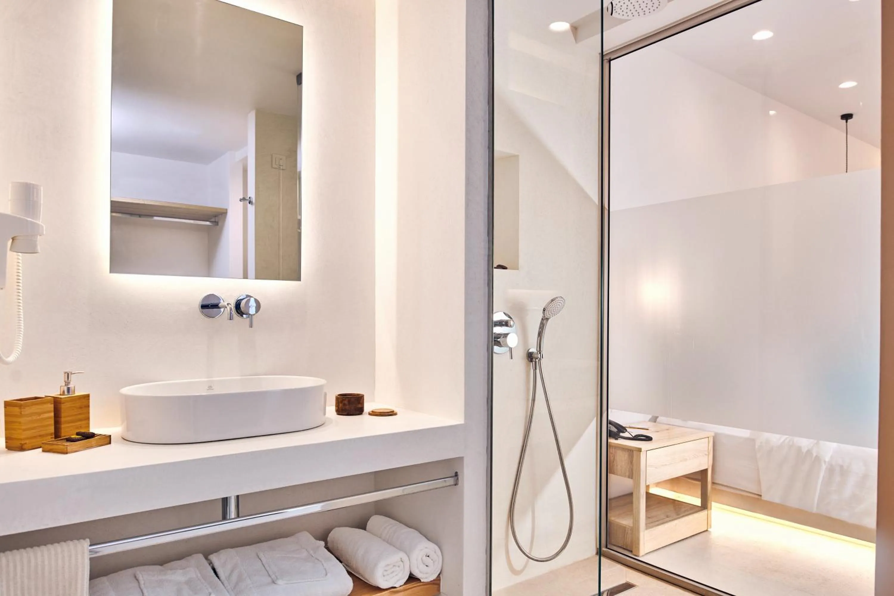 Shower in Tsamis Zante Suites