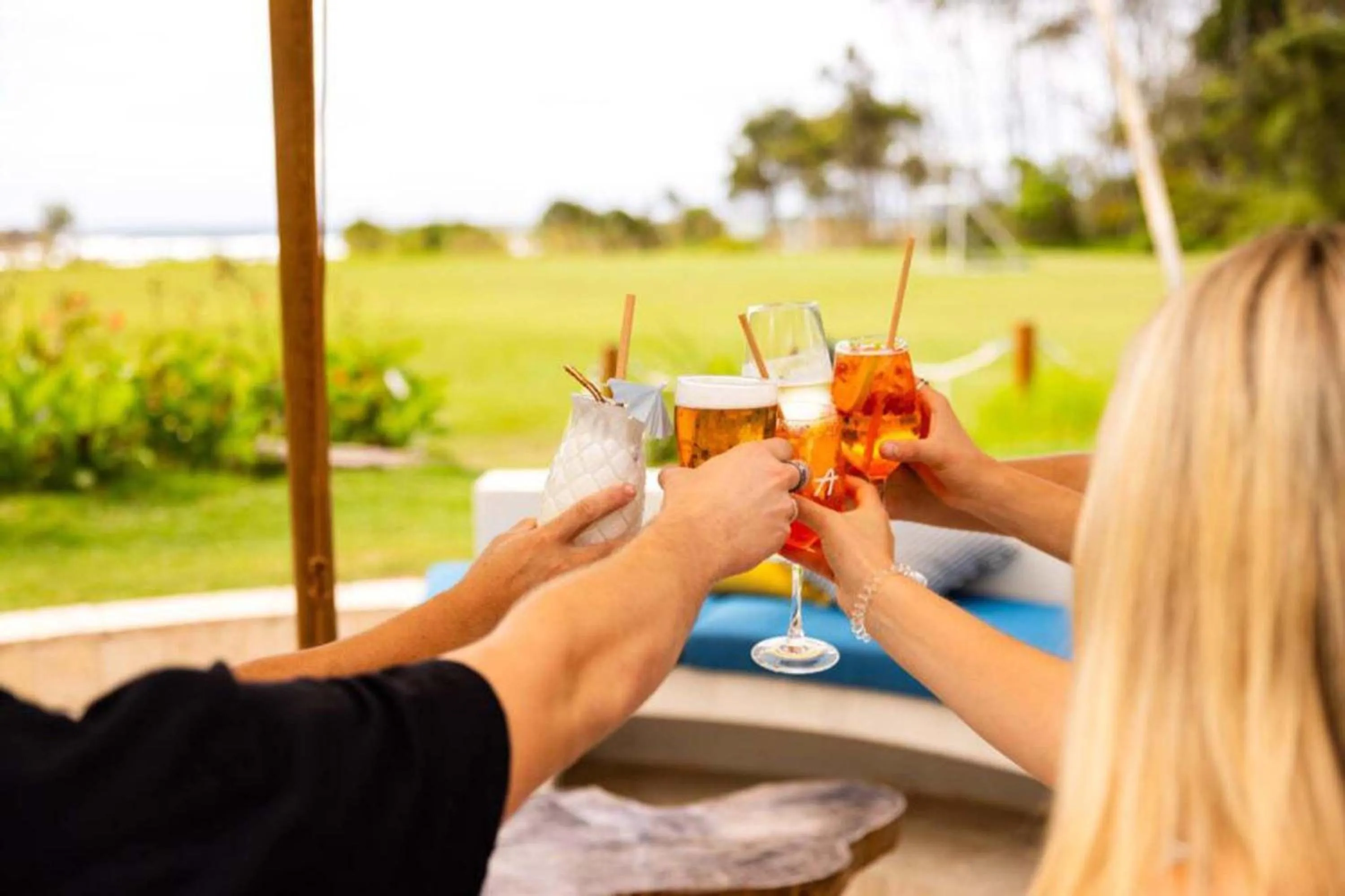 Food and drinks in BreakFree Aanuka Beach Resort