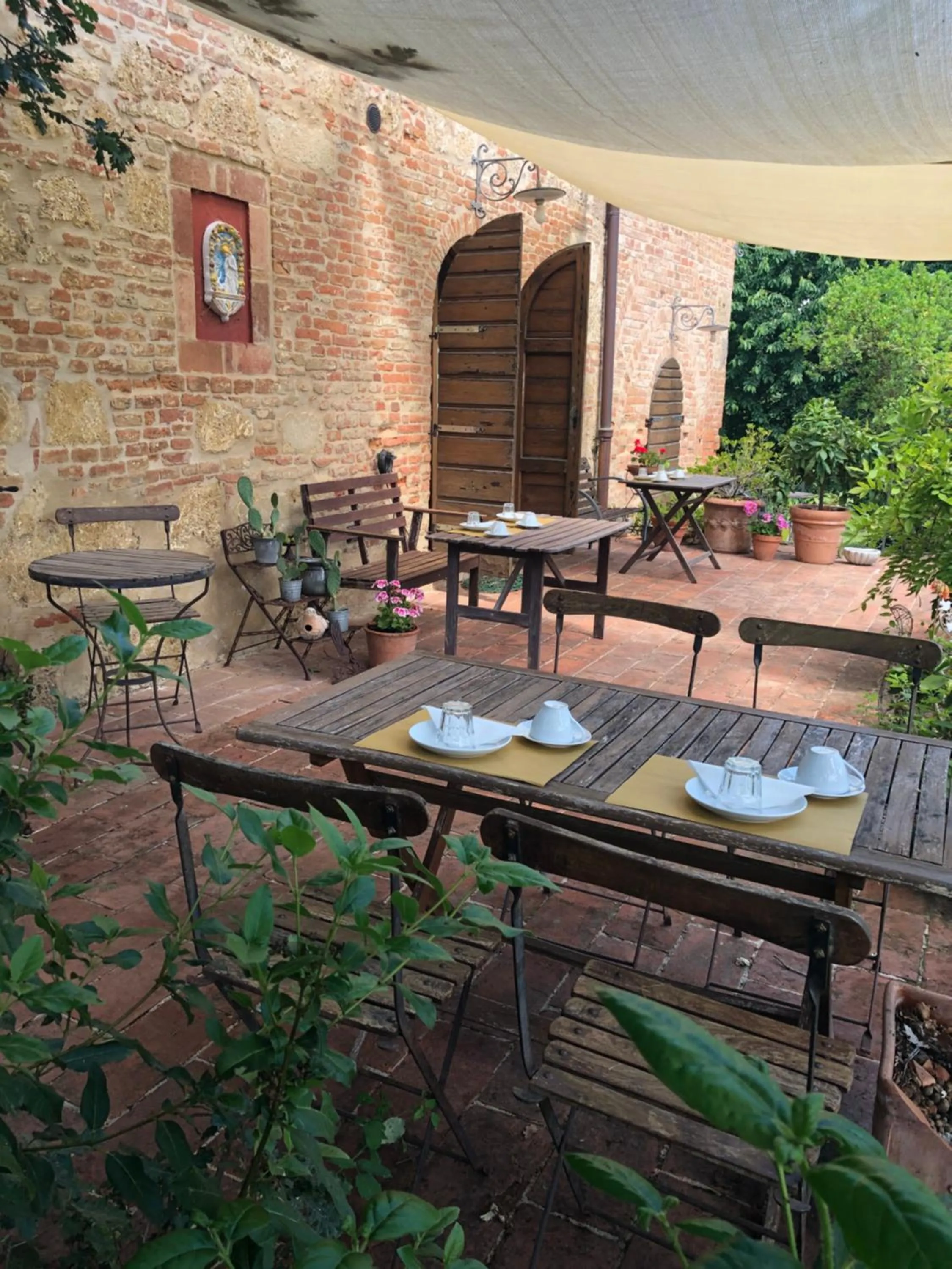 Patio in Al Giardino Degli Etruschi