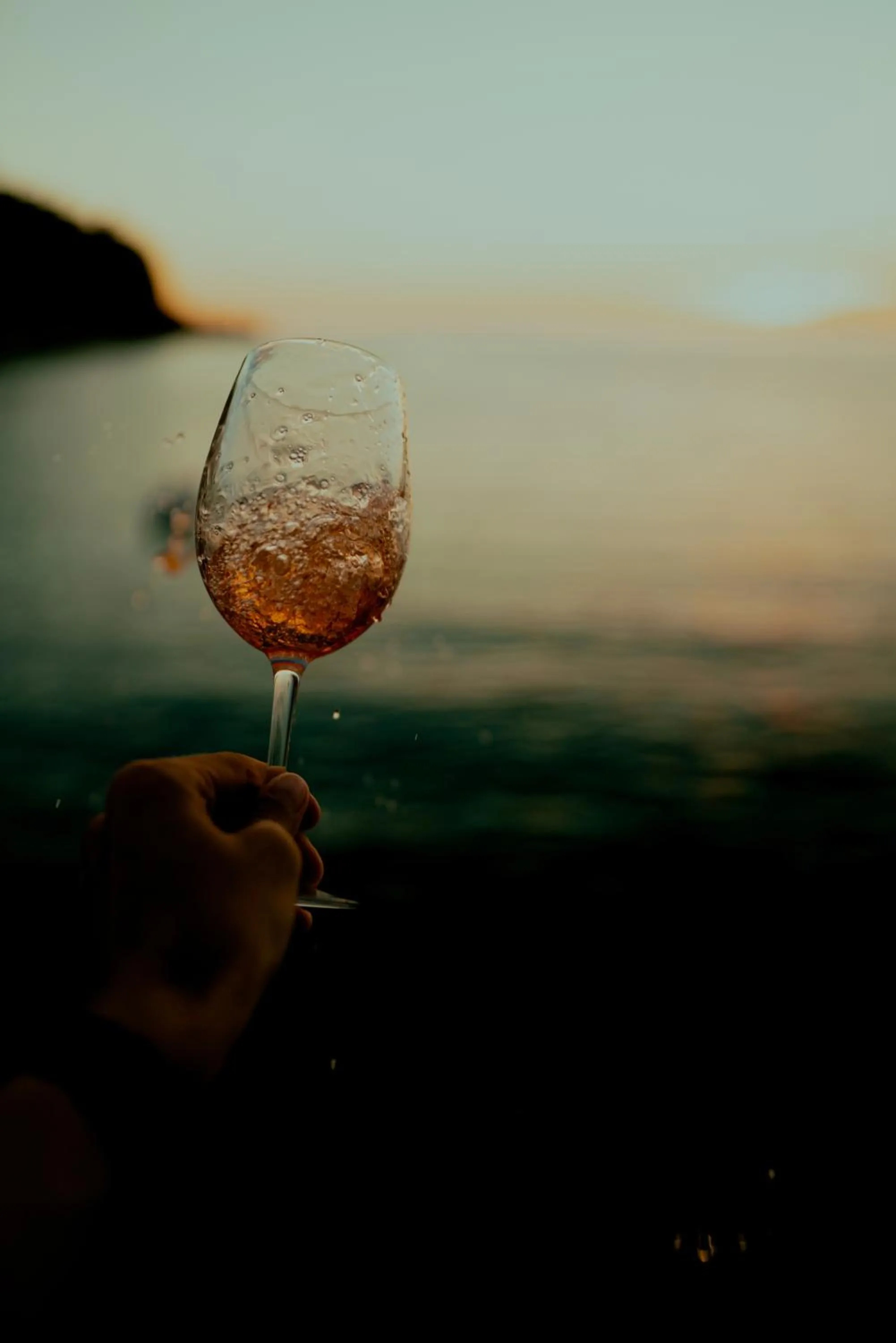 Sunset in Limeni Villa