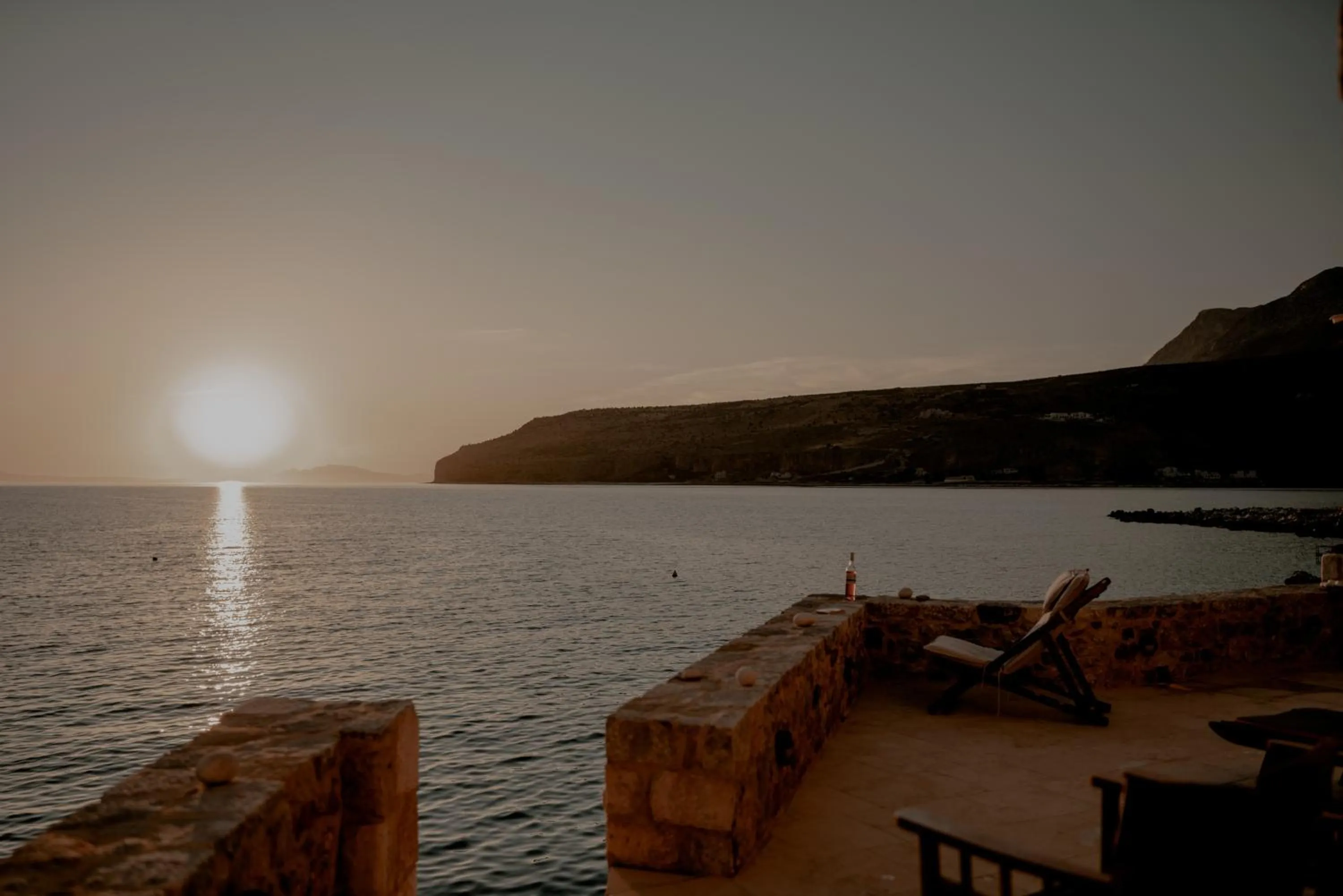Balcony/Terrace in Limeni Villa
