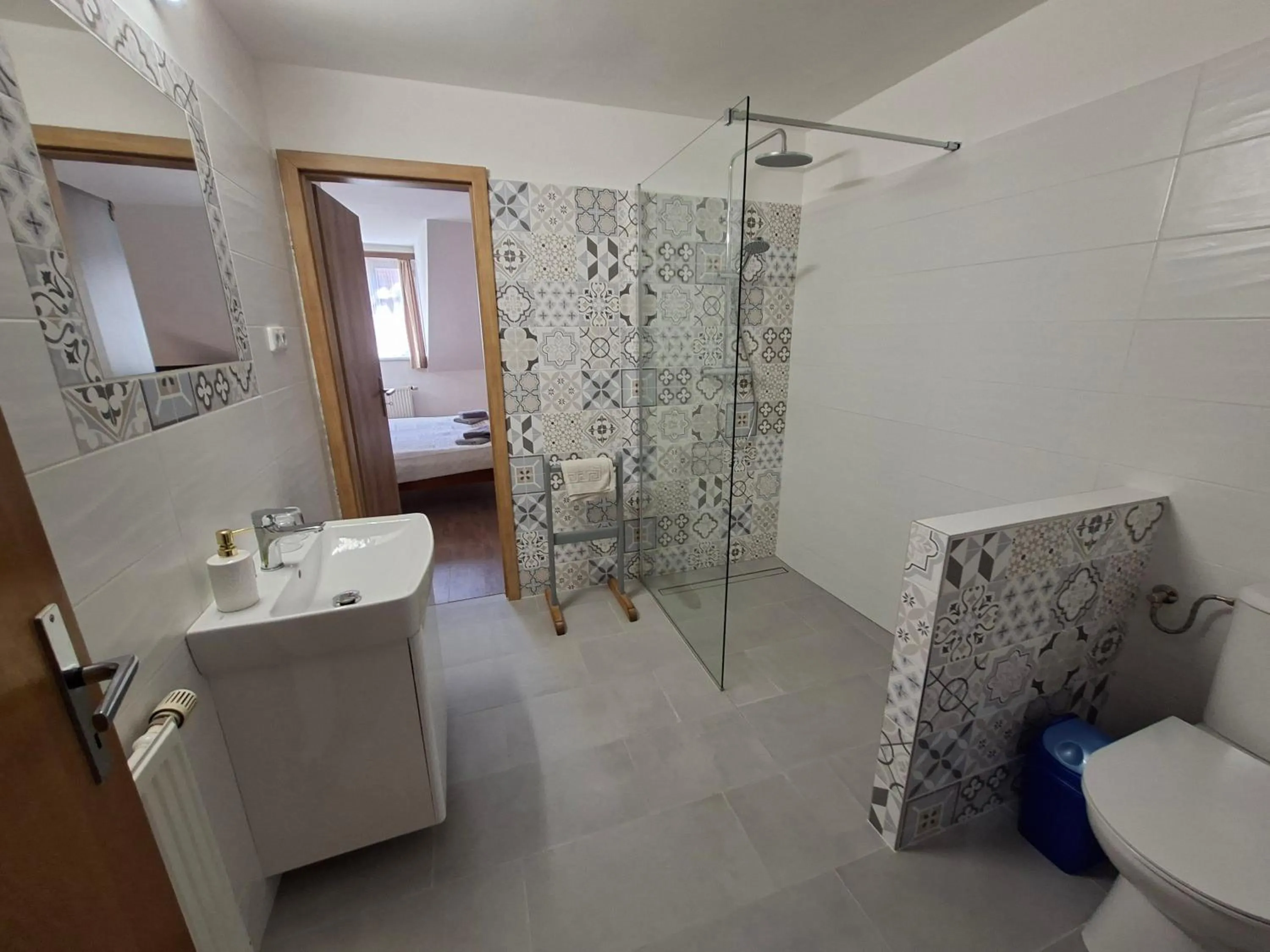 Bathroom in Penzion Bohemia