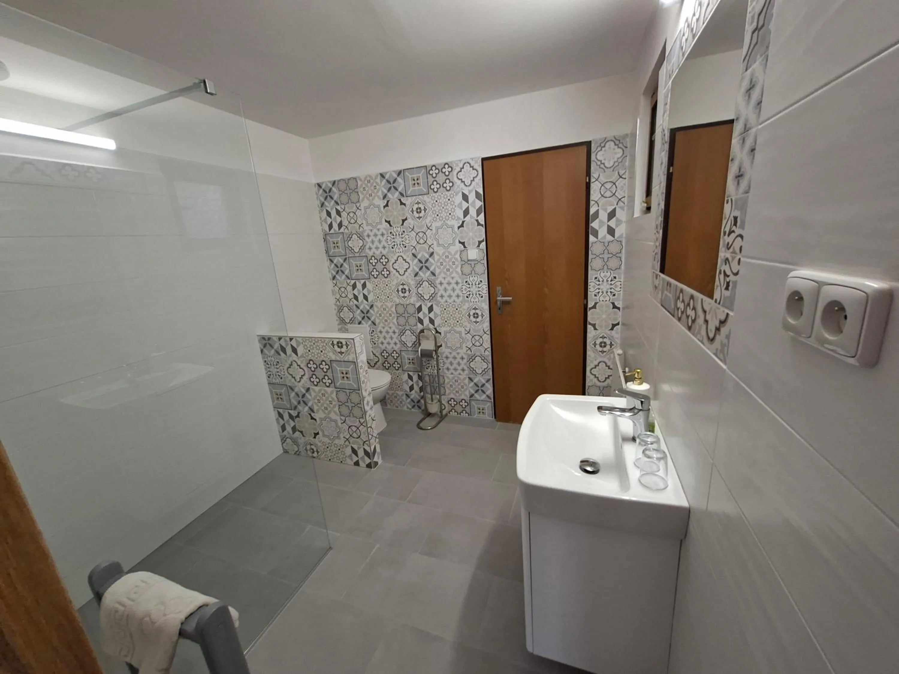 Bathroom in Penzion Bohemia